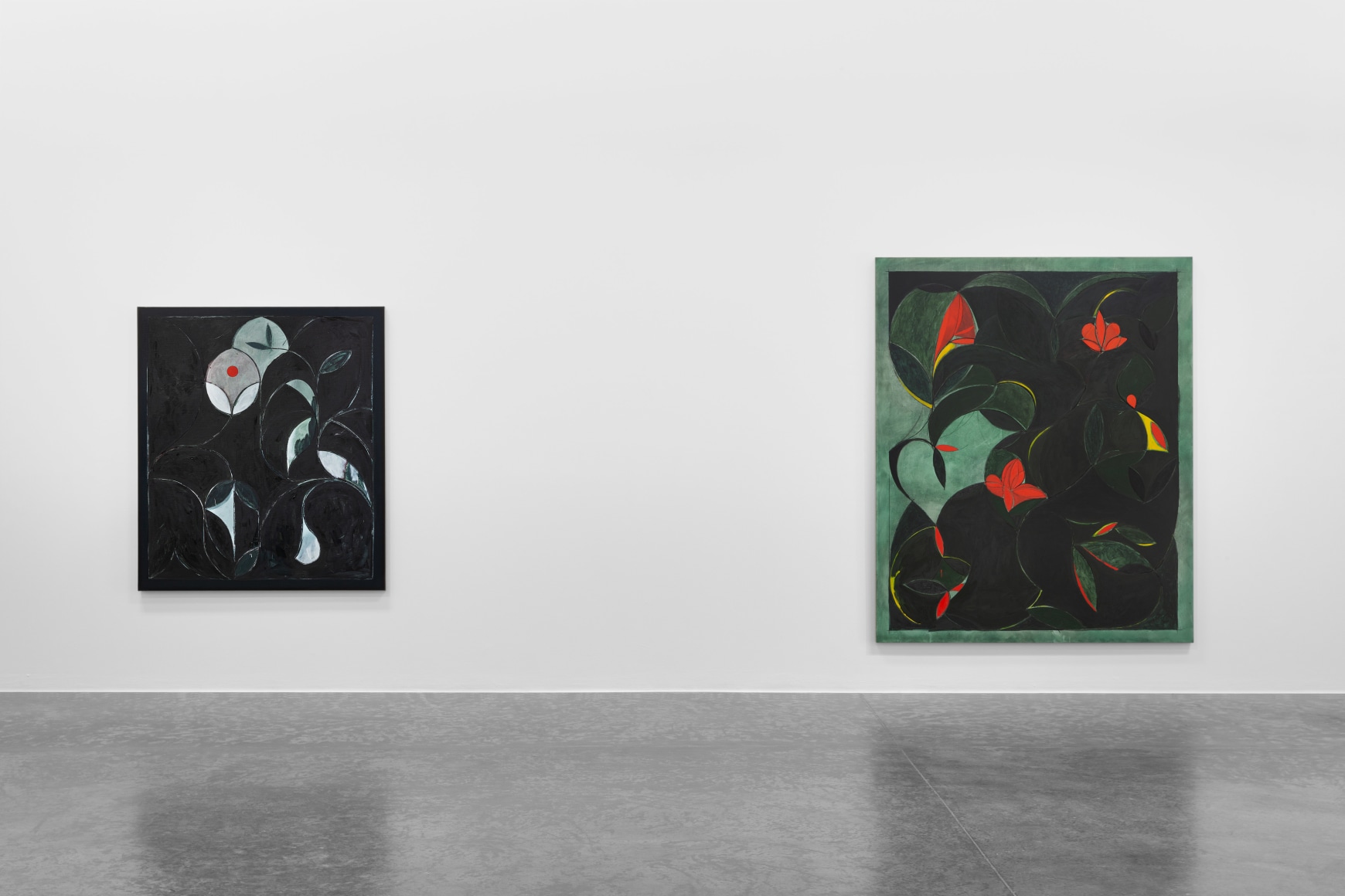 Arabesque, Kamrooz Aram, Installation view at Green Art Gallery, Dubai, 2019