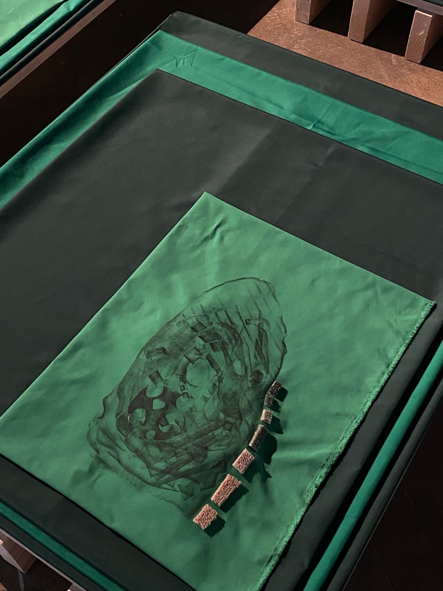 Hera Büyüktasçiyan, The Earthbound Whisperers (detail), 2023