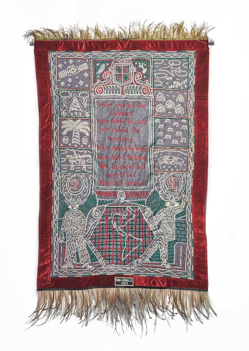 Cian Dayrit, Cartographic Imaginary of the New Getting Old, 2021