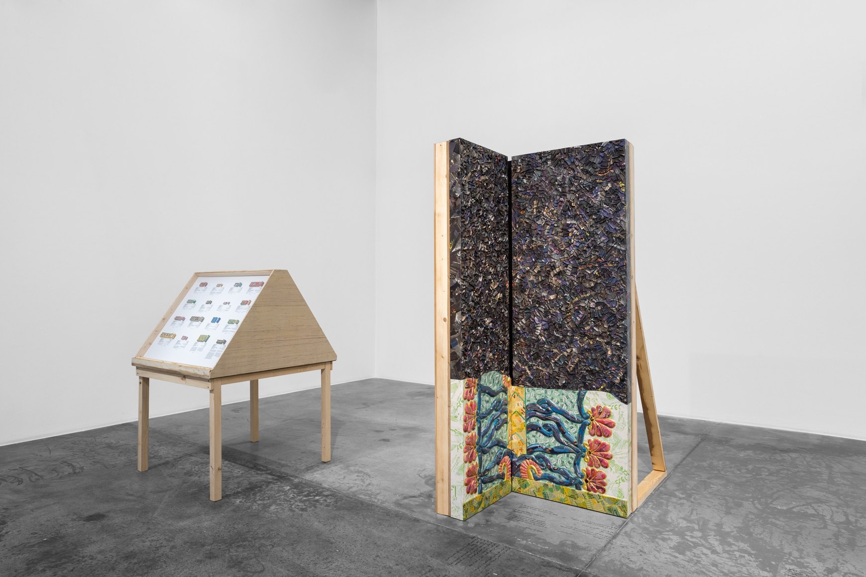 Installation view at Green Art Gallery, Dubai, 2022