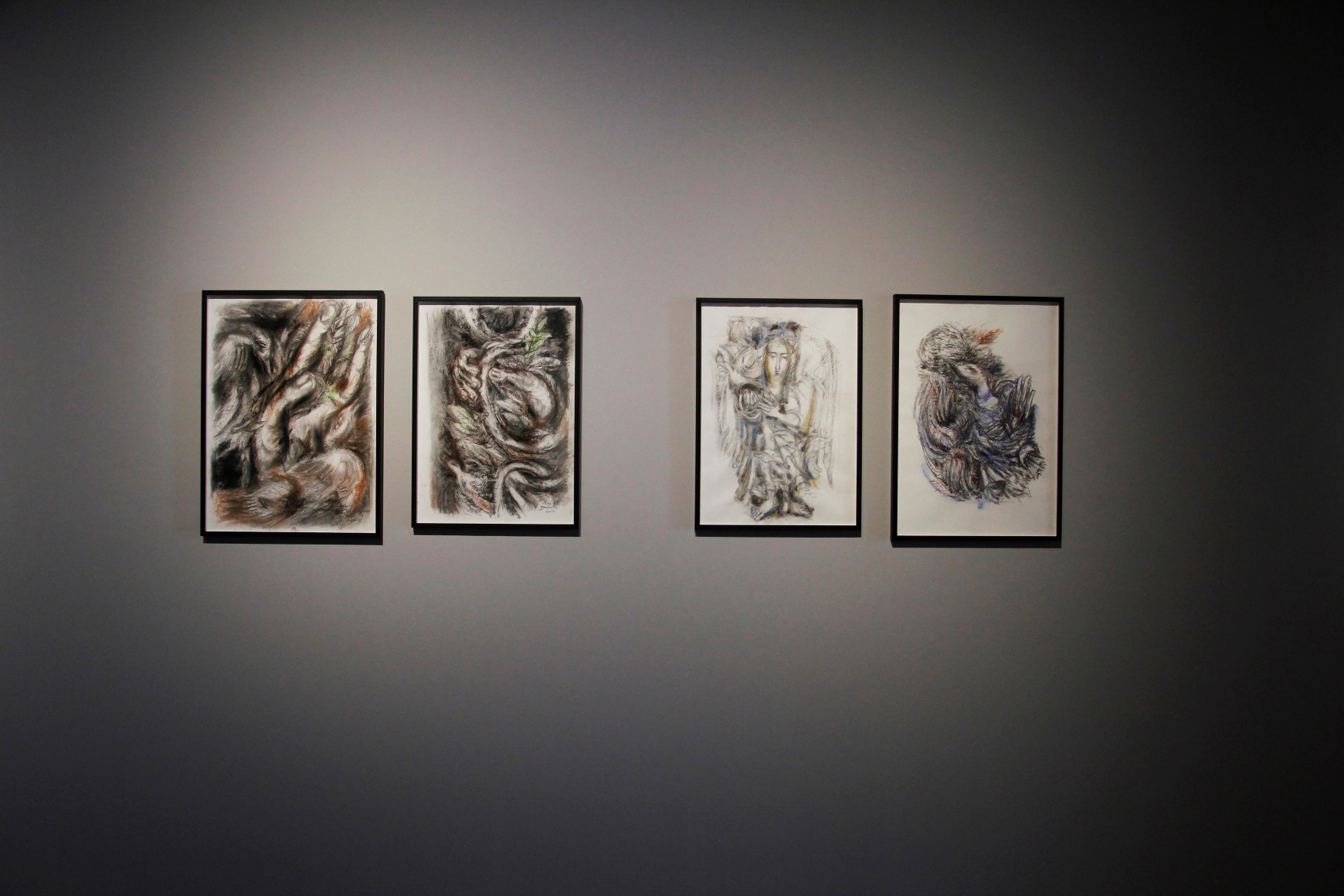 After the Deluge, Elias Zayat, Installation view at Green Art Gallery, Dubai, 2015