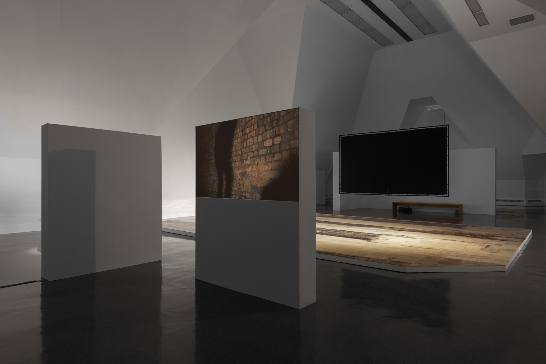 Shadi Habib Allah,&nbsp;Put to Rights, Installation view at at The Renaissance Society, Chicago, 2018