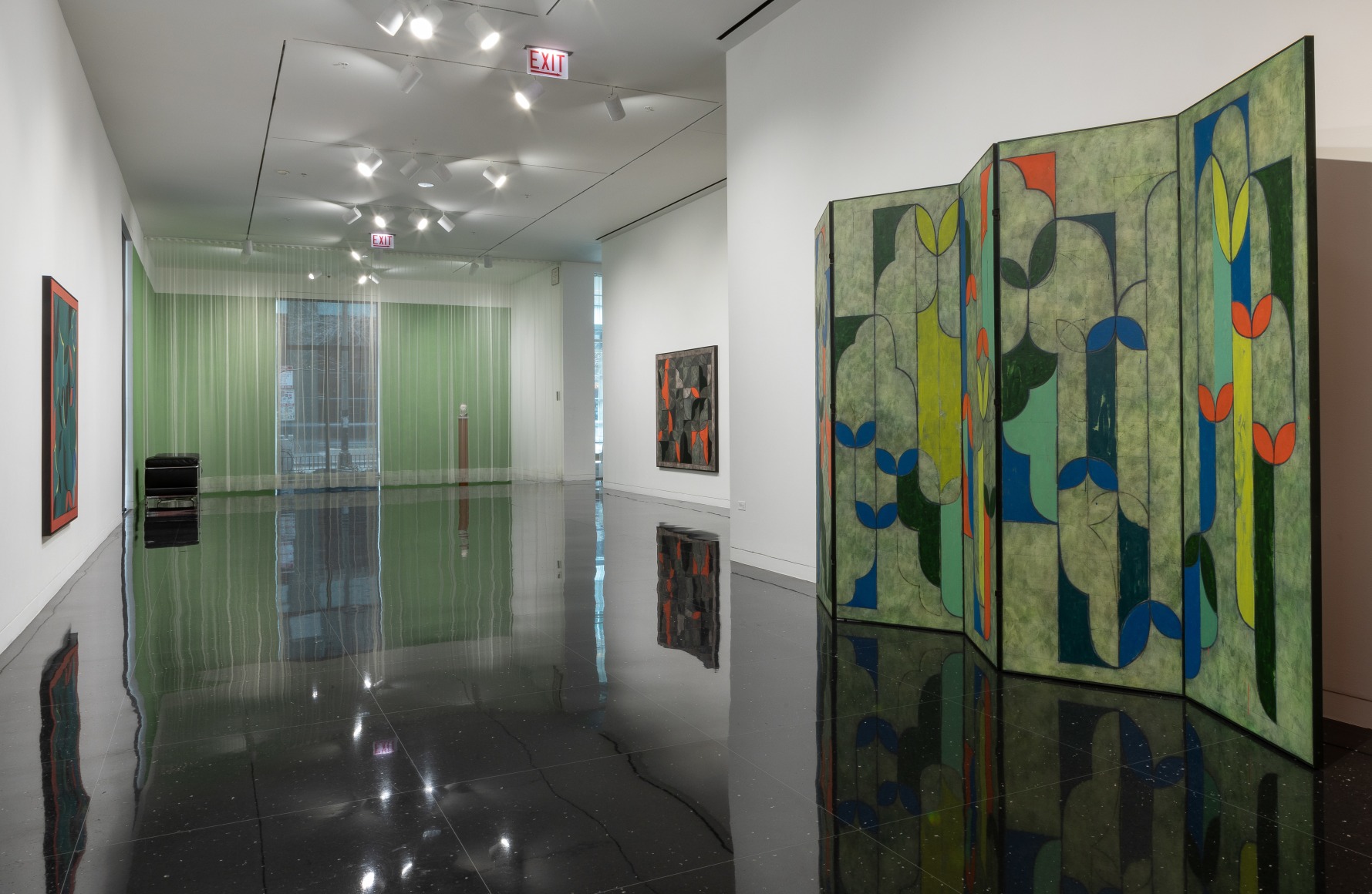 Kamrooz Aram: Privacy, An Exhibition, Installation view at The Arts Club of Chicago, Chicago, IL, 2022