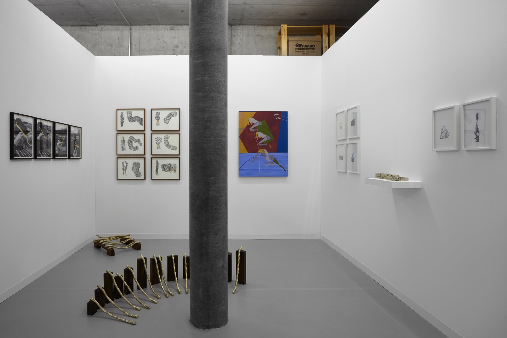 Installation view of Green Art Gallery, Dubai&nbsp;at LISTE, 2019&nbsp;