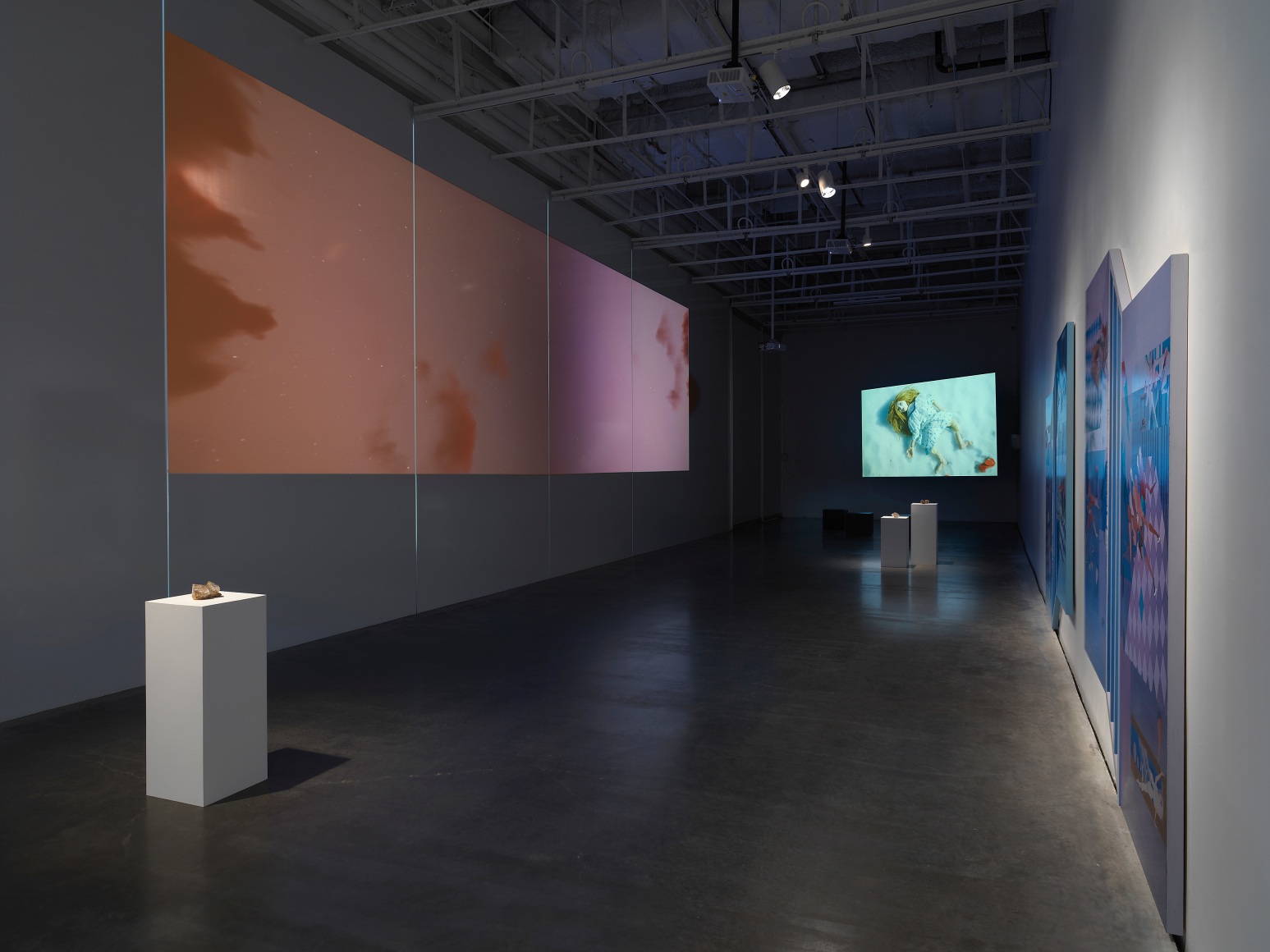 This End the Sun, Installation view at New Museum, New York, 2021