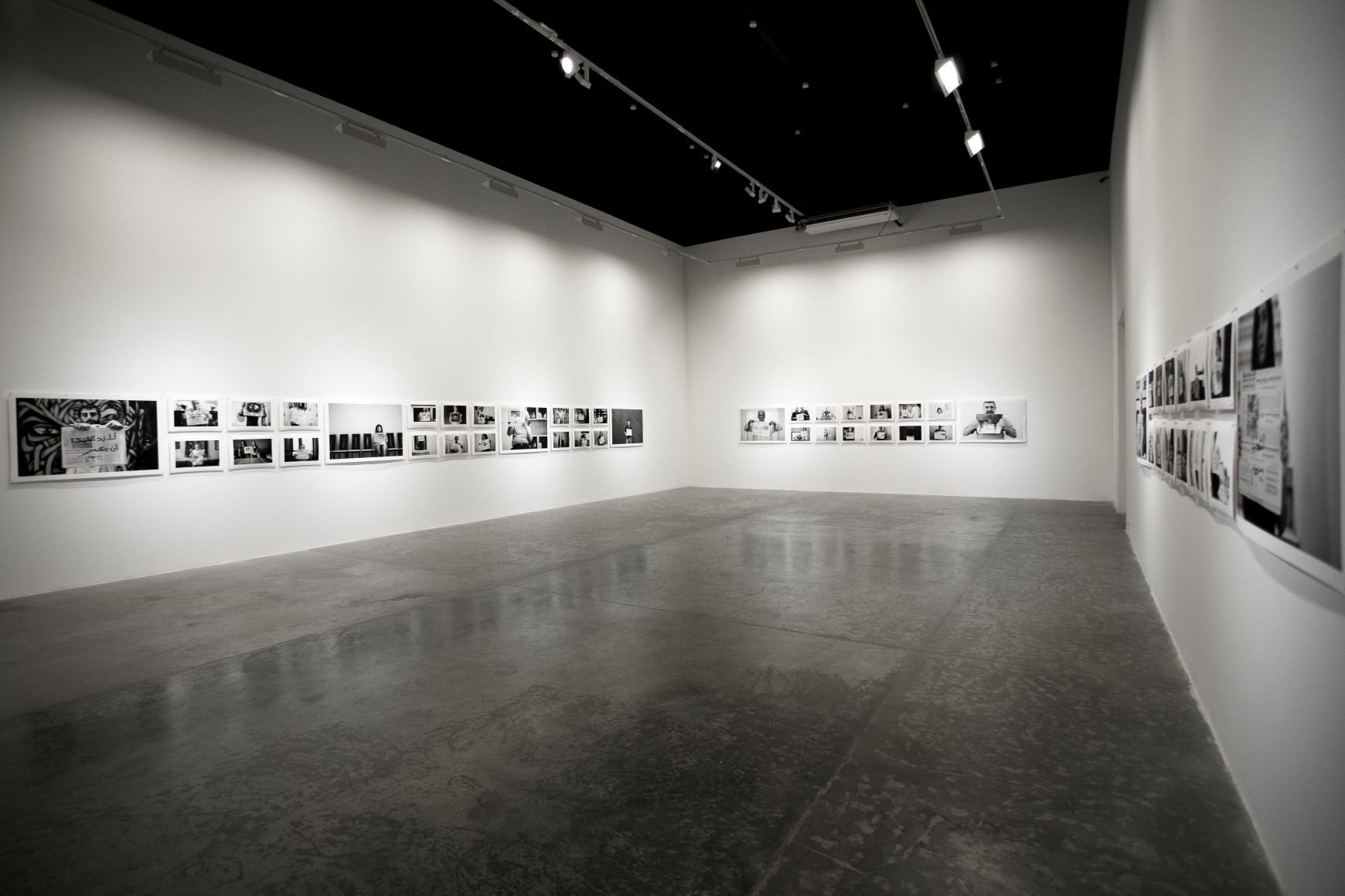 The Resurrection, Jaber Al Azmeh, Installation view at Green Art Gallery, 2014