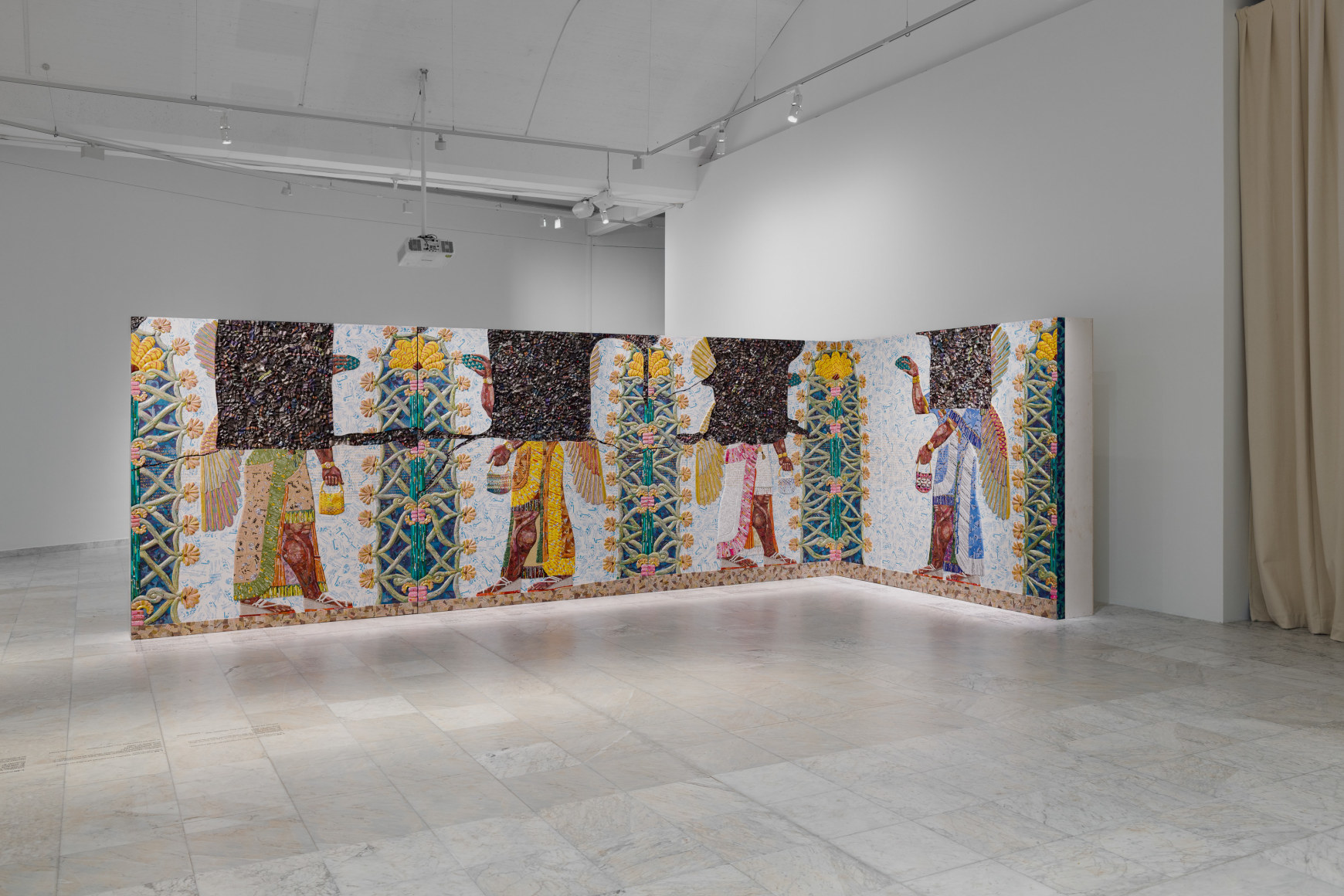 Michael Rakowitz, Proxies for Poets and Palaces, 2025, Installation view at Stavanger Art Museum, Norway, 2025