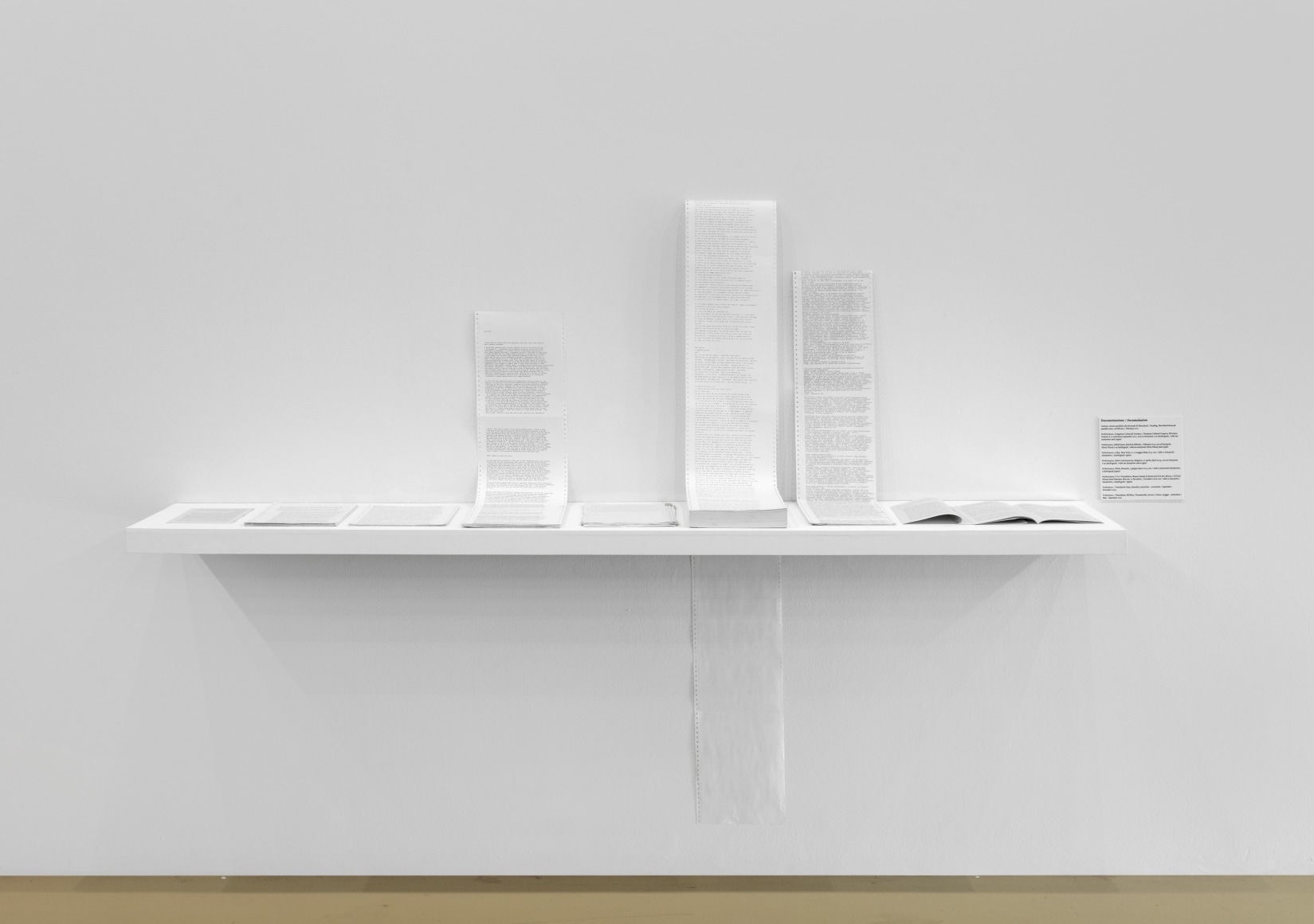 Rossella Biscotti, Title One, I dreamt, Clara and other stories, Installation view at&nbsp;Castello di Rivoli, Turin, Italy, 2024