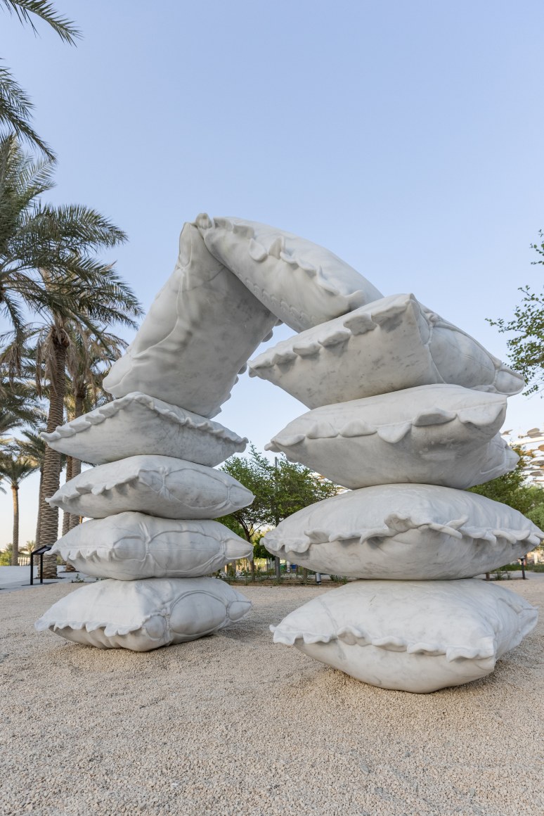 Afra Al Dhaheri,&nbsp;Pillow Fort Playground&nbsp;(نلعب بيت؟) (detail), 2021