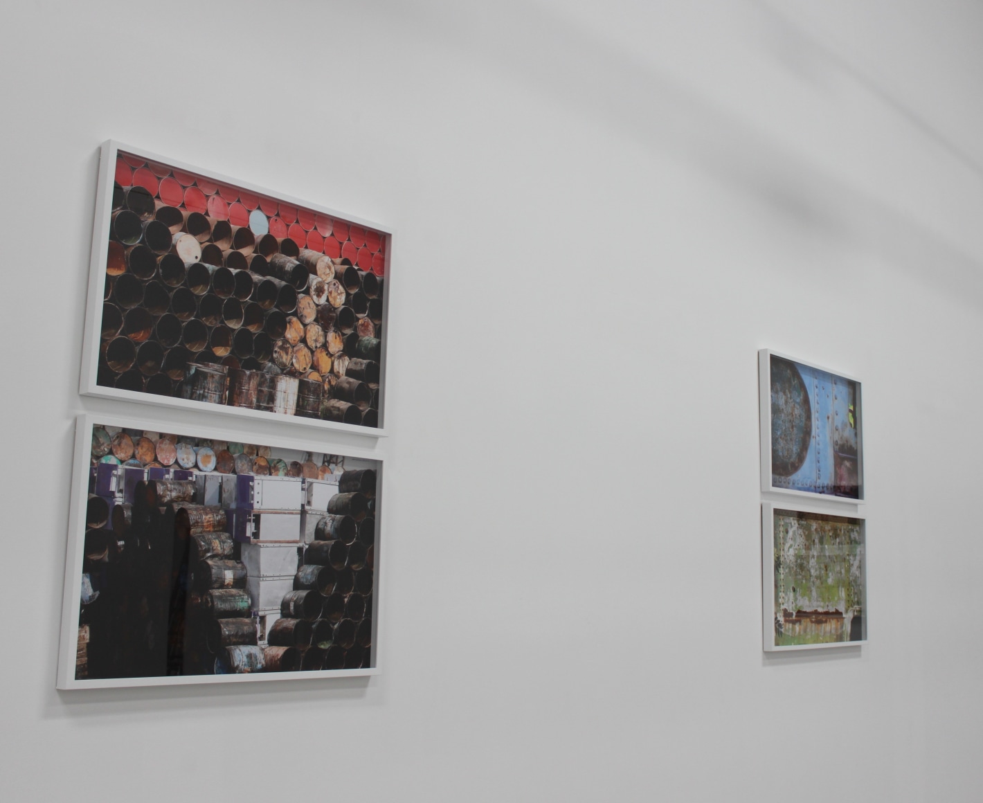Traces,&nbsp;Jaber Al Azmeh, Installation view at Green Art Gallery, Dubai, 2011