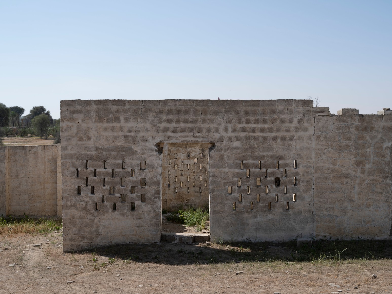 Michael Rakowitz, Borrowed Landscape (30.3193&deg;N, 48.2543&deg;E), 2023, Installation view at Sharjah Biennial 15