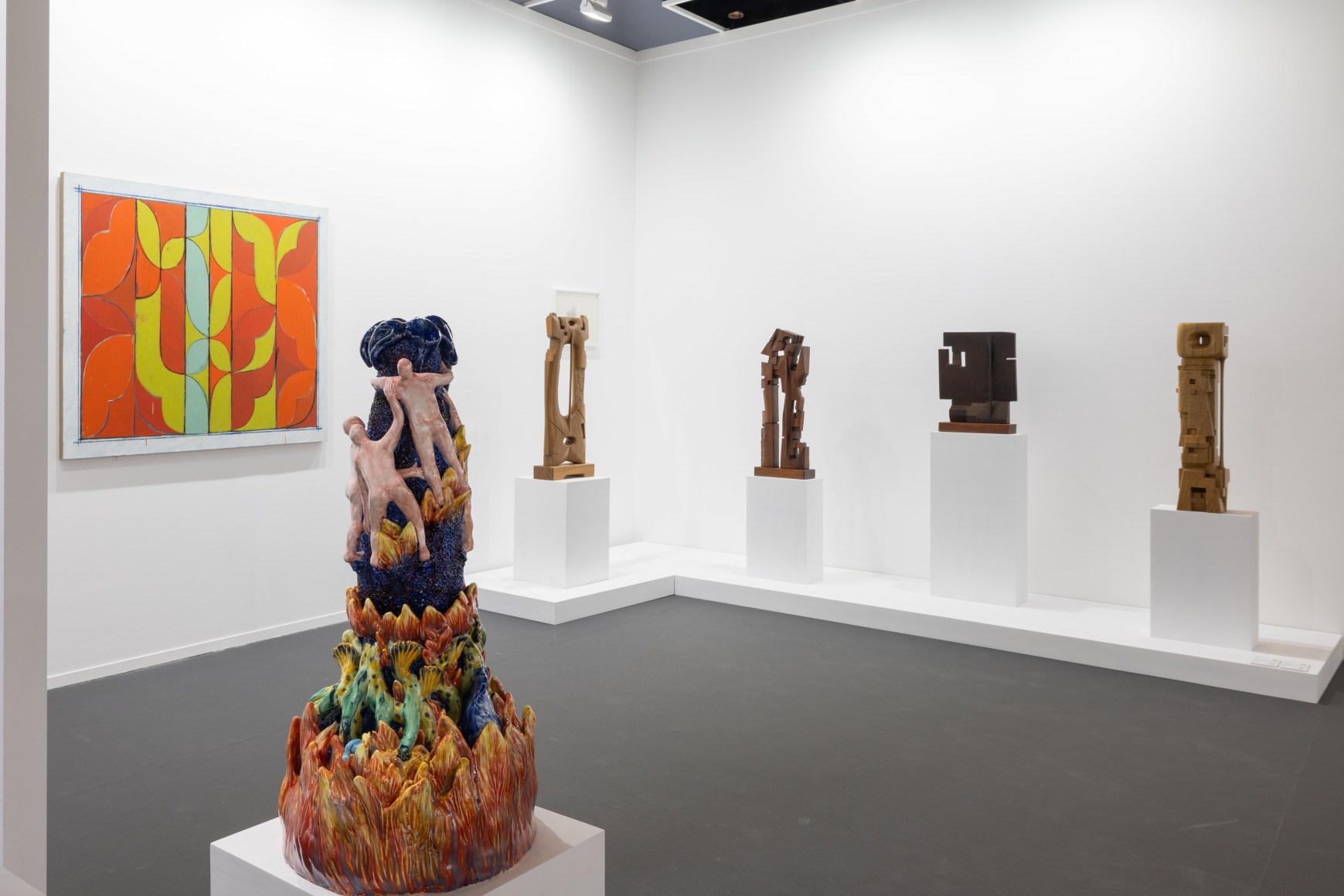 Installation view of Green Art Gallery at Art Dubai 2024