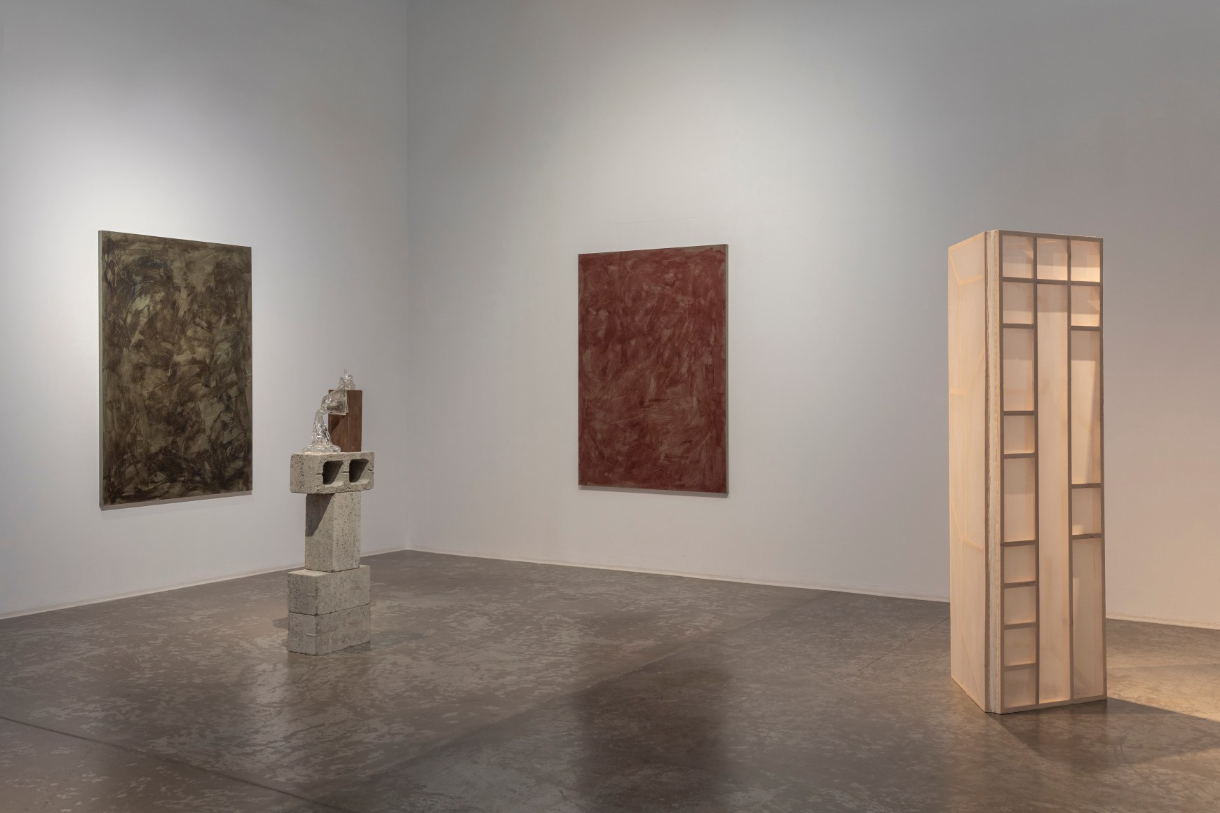 Give Your Weight To The Ground, Afra Al Dhaheri, Installation view at Green Art Gallery, Dubai, 2023