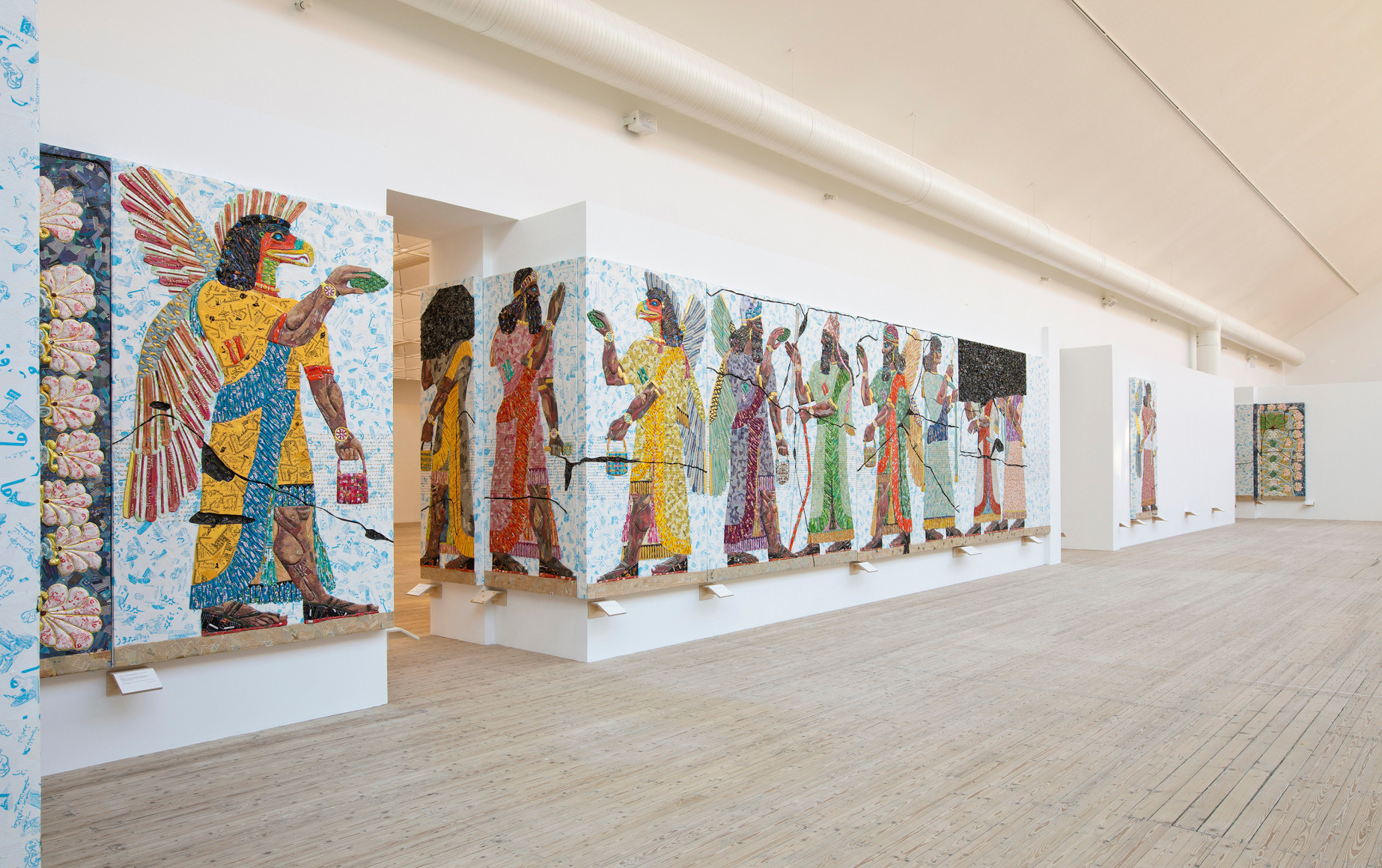 Michael Rakowitz,&nbsp;The invisible enemy should not exist, (Room G, Northwest Palace of Nimrud), 2018