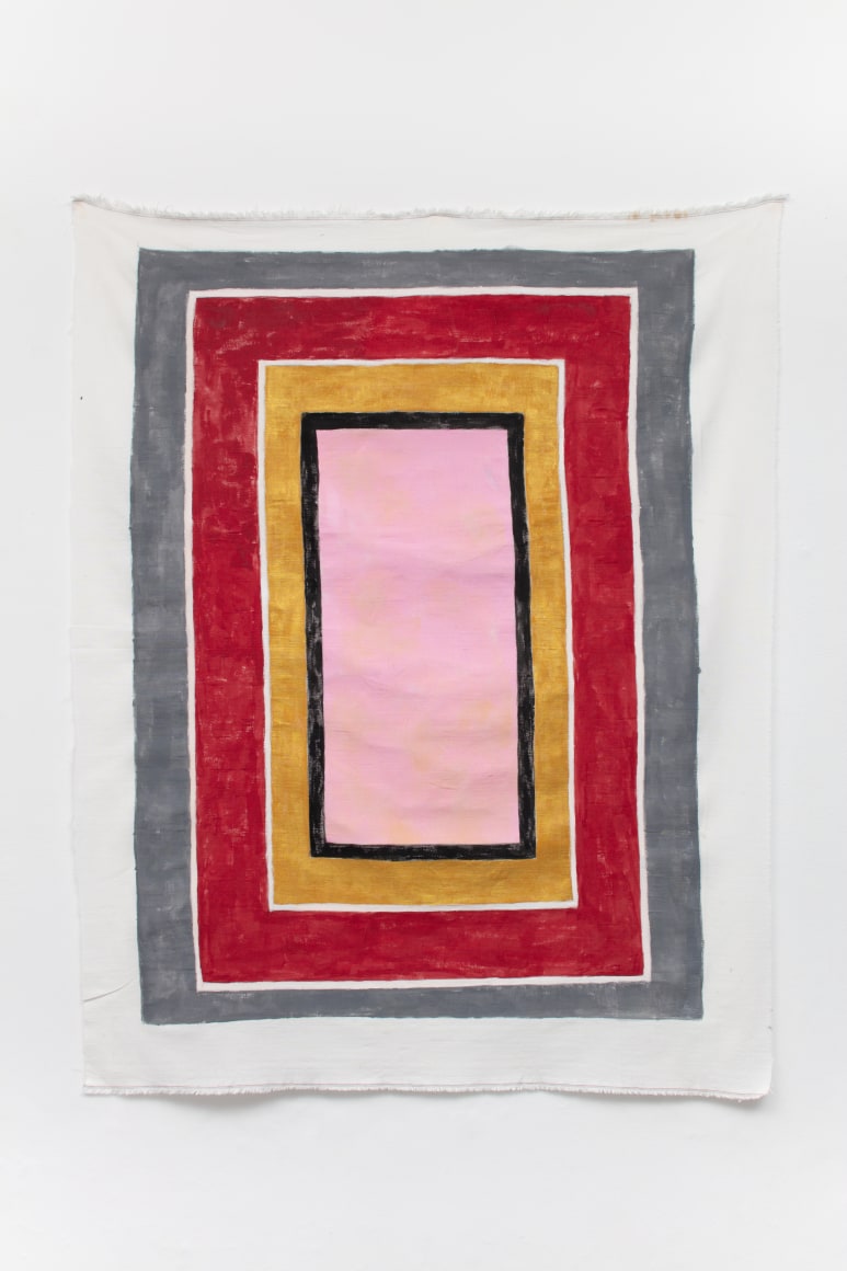 Ana Mazzei, Door, 2020, Acrylic on linen, 137 x 110 cm