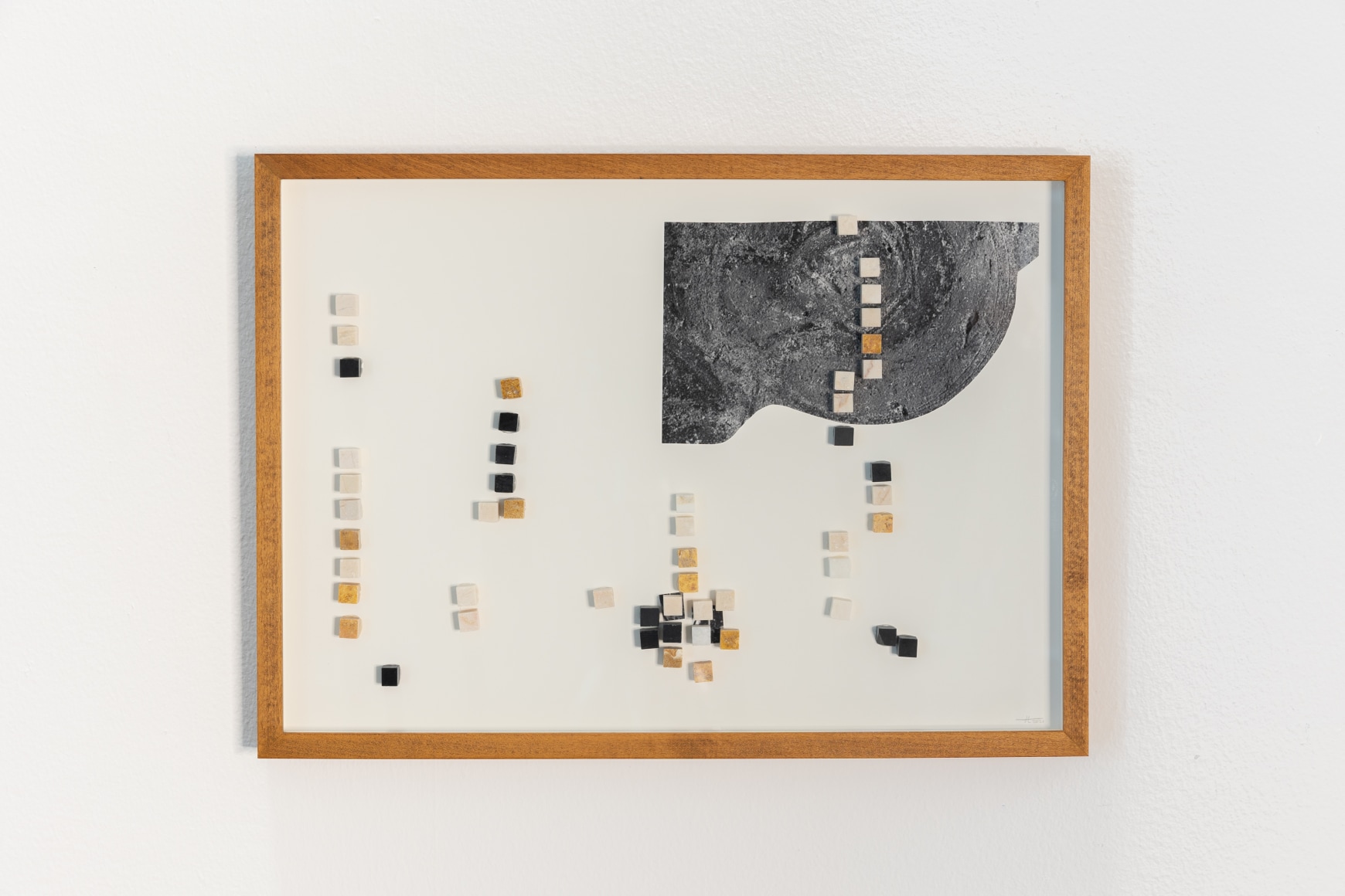 Hera Büyüktaşciyan,&nbsp;Icons for Hidden Stones, 2021, Archival photo print, marble mosaic, 29.7 x 42 cm