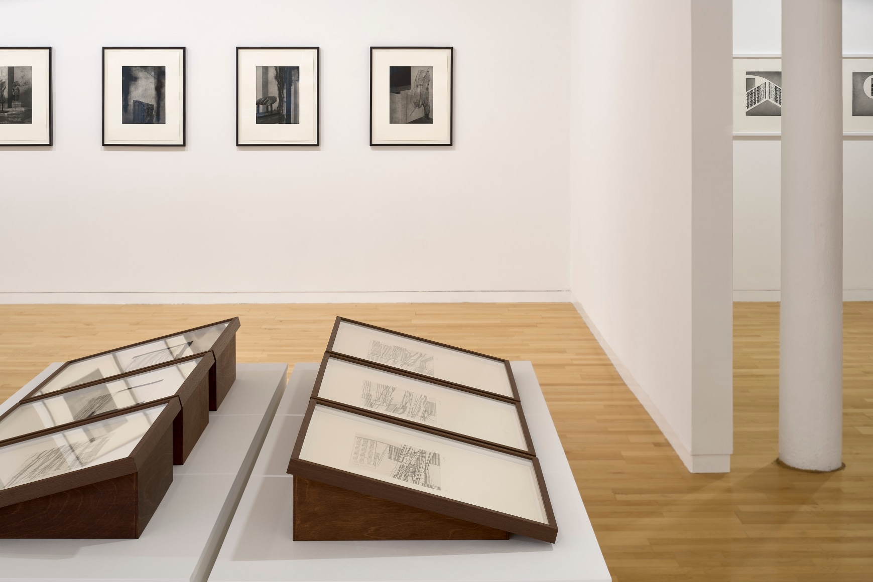 The Weight of Air and Memory, Seher Shah, Installation view at&nbsp;Glasgow Print Studio, Glasgow, Scotland, 2023