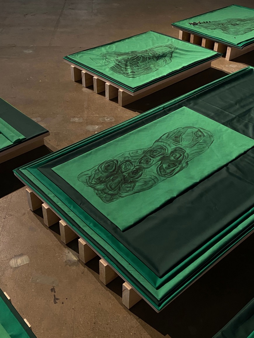 Hera Büyüktasçiyan, The Earthbound Whisperers (detail), 2023