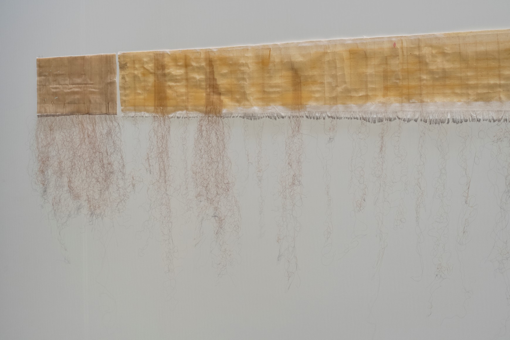 Afra Al Dhaheri, One at a Time (To Detangle Series), 2020, Installation view at Aichi Triennale 2025, Japan