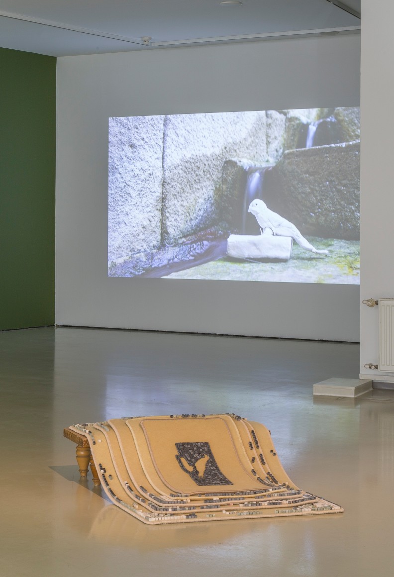 Hera&nbsp;B&uuml;y&uuml;ktaş&ccedil;ıyan,&nbsp;Neither on the Ground, nor in the Sky,&nbsp;, Installation view at IFA Berlin, Germany, 2019