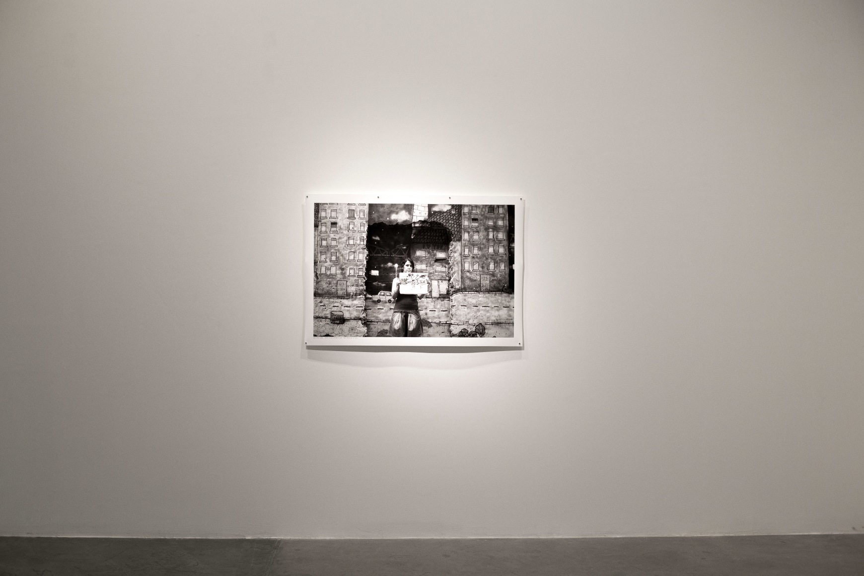 The Resurrection,&nbsp;Jaber Al Azmeh,&nbsp;Installation view at Green Art Gallery, 2014