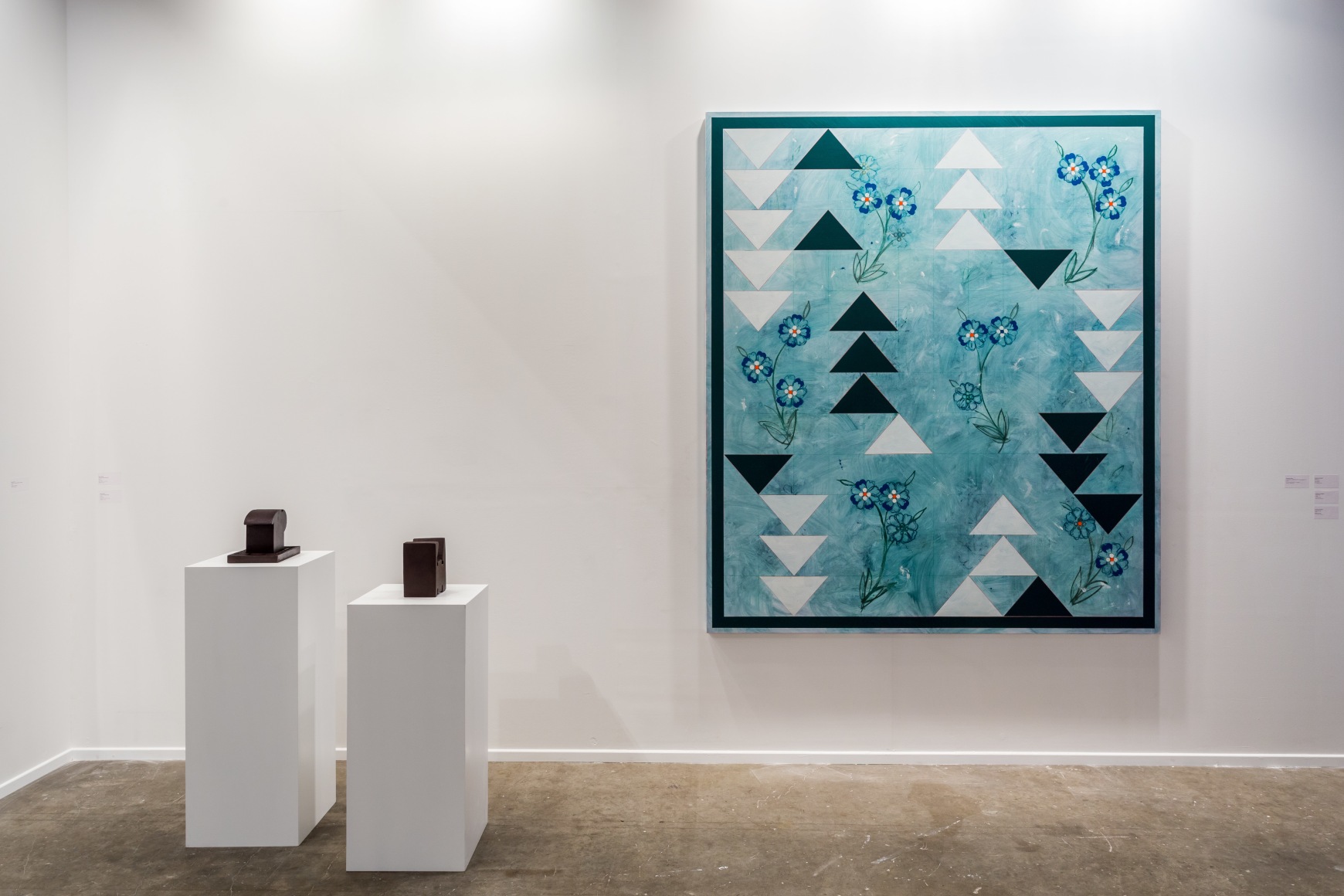 Installation view of Green Art Gallery, Dubai&nbsp;at Art Dubai, 2017