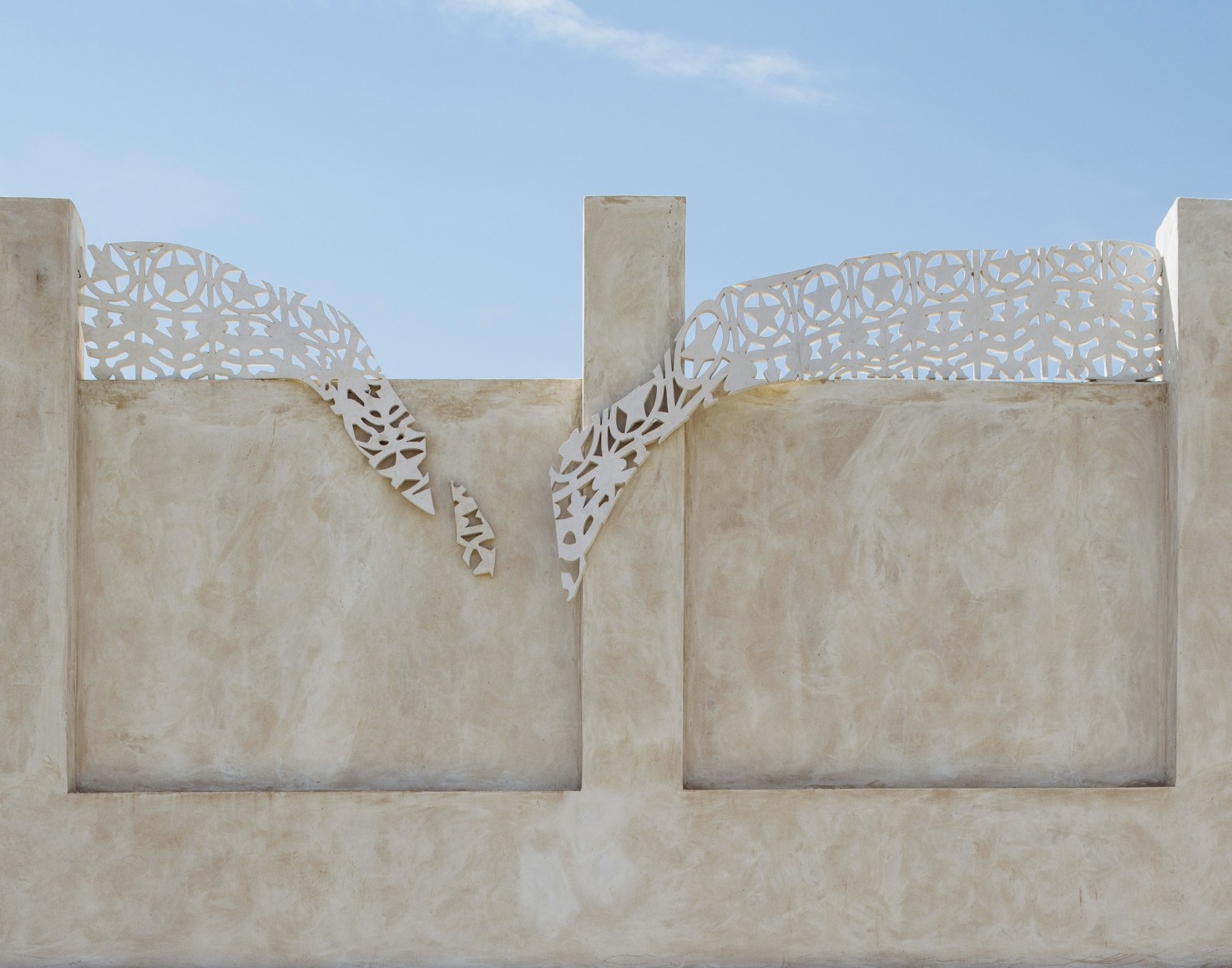 Asma Belhamar, Monuments of Alfreej (detail), 2023