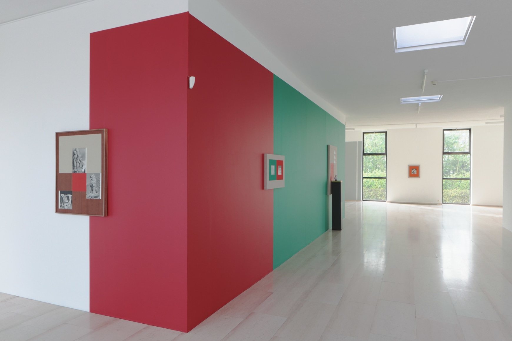 Ornament for Indifferent Architecture,&nbsp;Kamrooz Aram, Installation view at&nbsp;Museum Dhondt-Dhaenens, Deurle, Belgium,&nbsp;2017