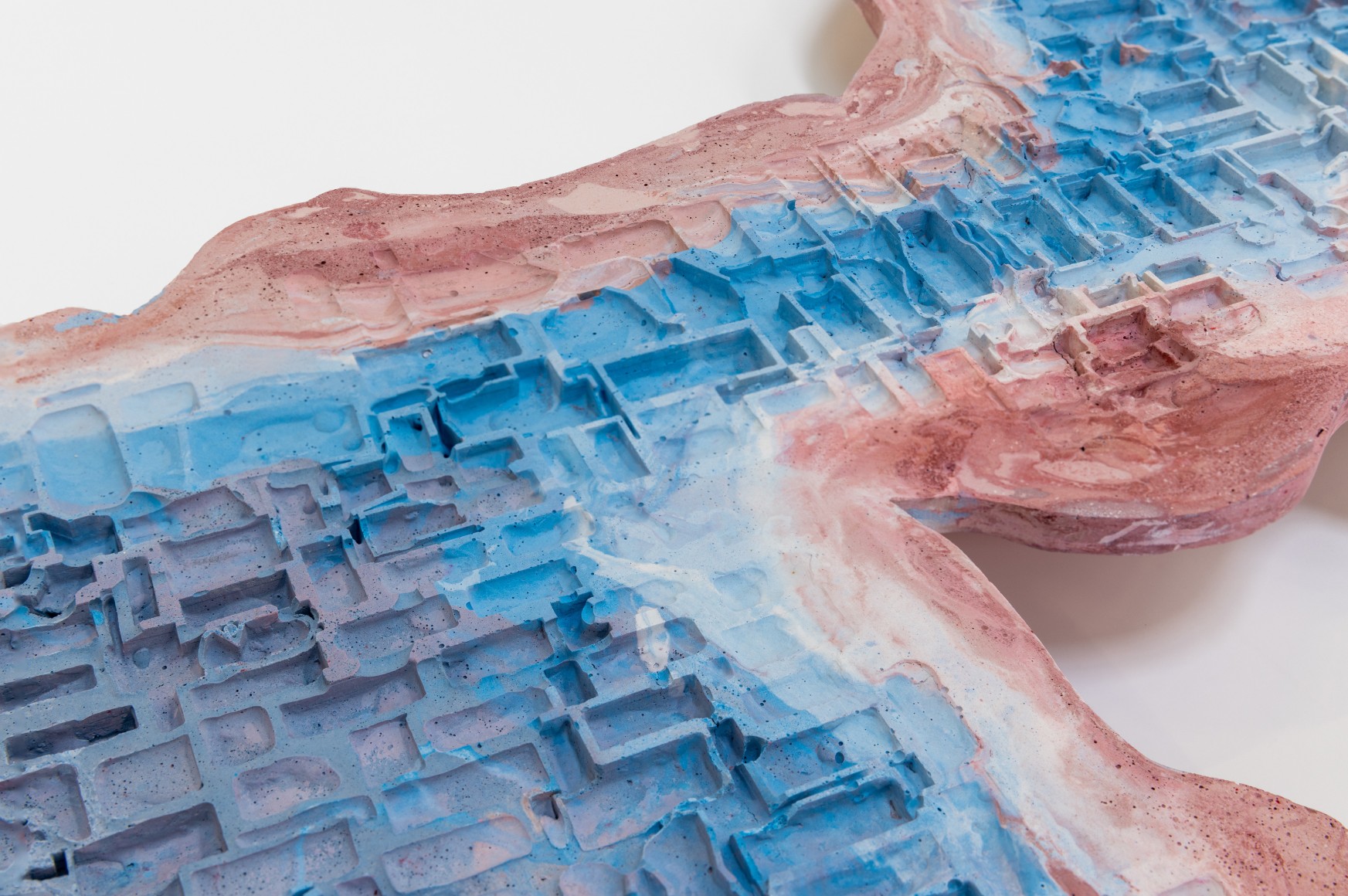 Nazgol Ansarinia, Lakes drying tides rising (detail), 2022