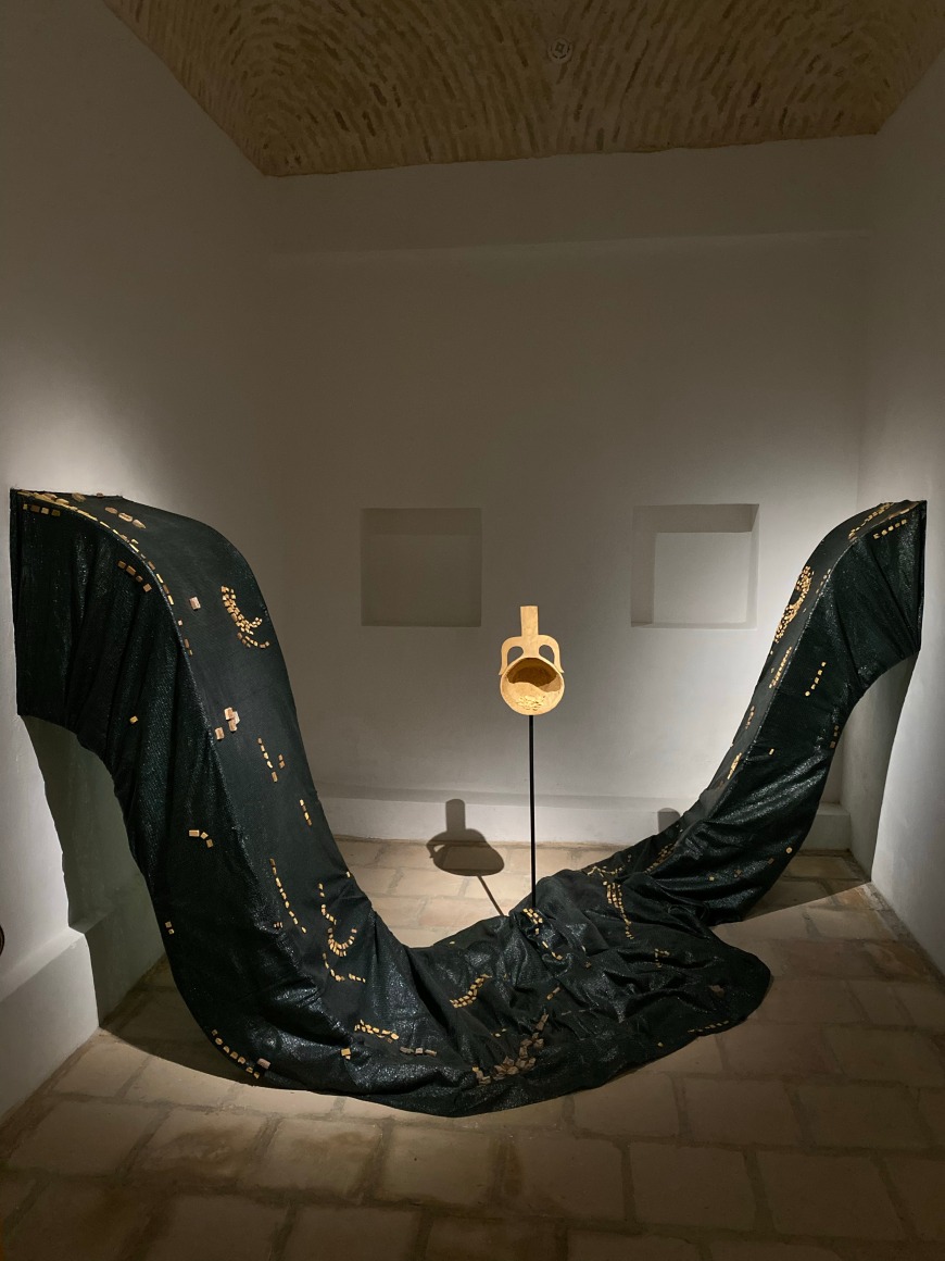 Hera B&uuml;y&uuml;ktaşcıyan in collaboration with Islom Khudoyverdiev, Under the Mulberry Tree, the Wind Sang Our Names, 2024&ndash;2025