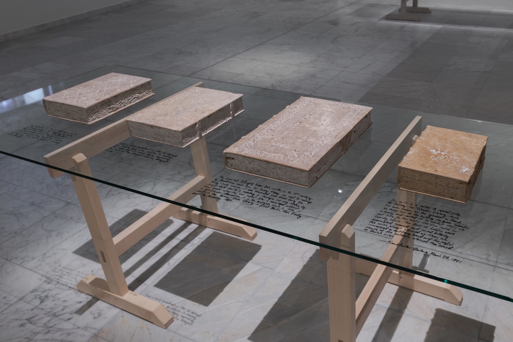 Michael Rakowitz, Proxies for Poets and Palaces, 2025, Installation view at Stavanger Art Museum, Norway, 2025