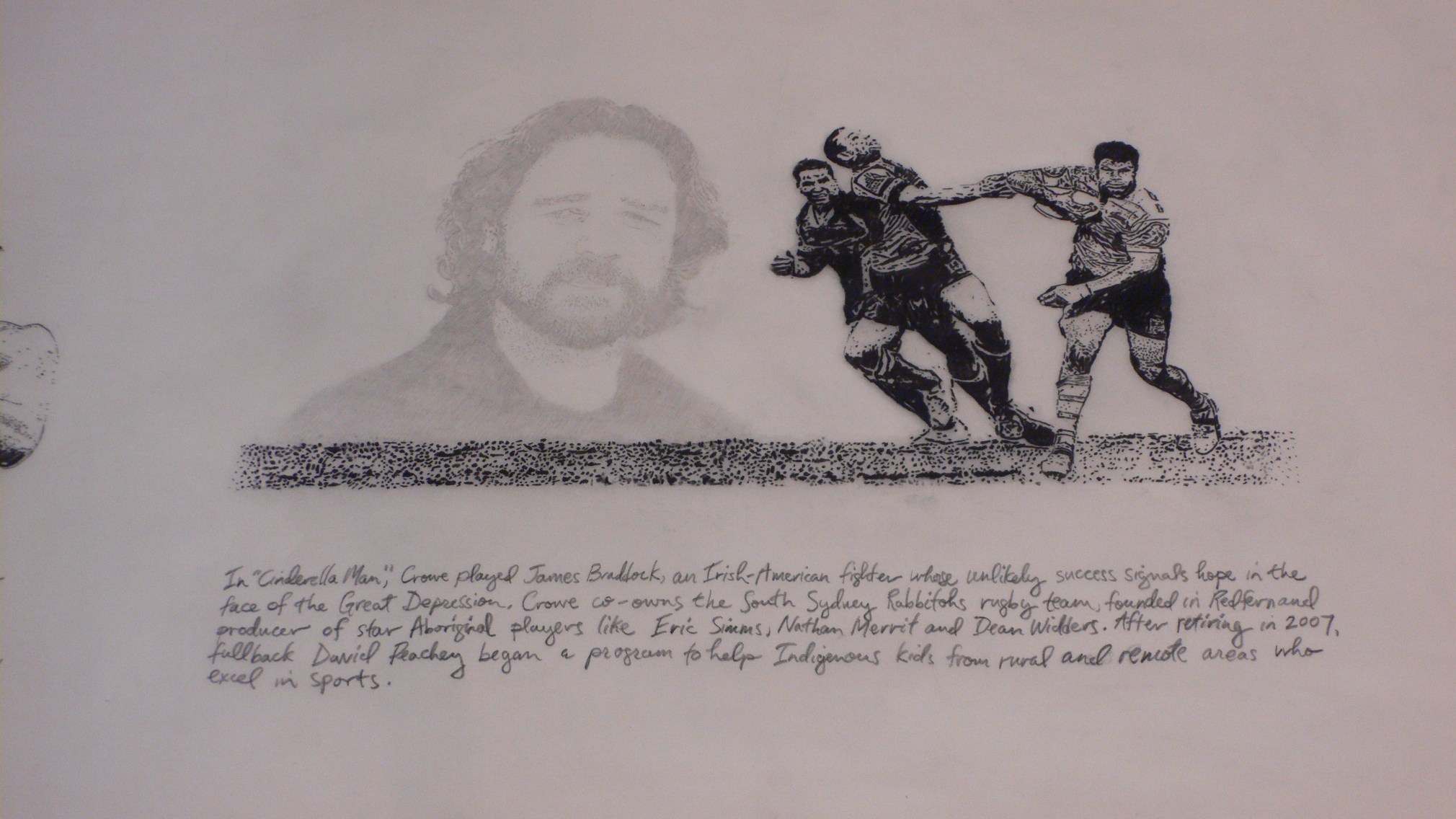 Michael Rakowitz,&nbsp;White man got no dreaming&nbsp;(detail),&nbsp;2008