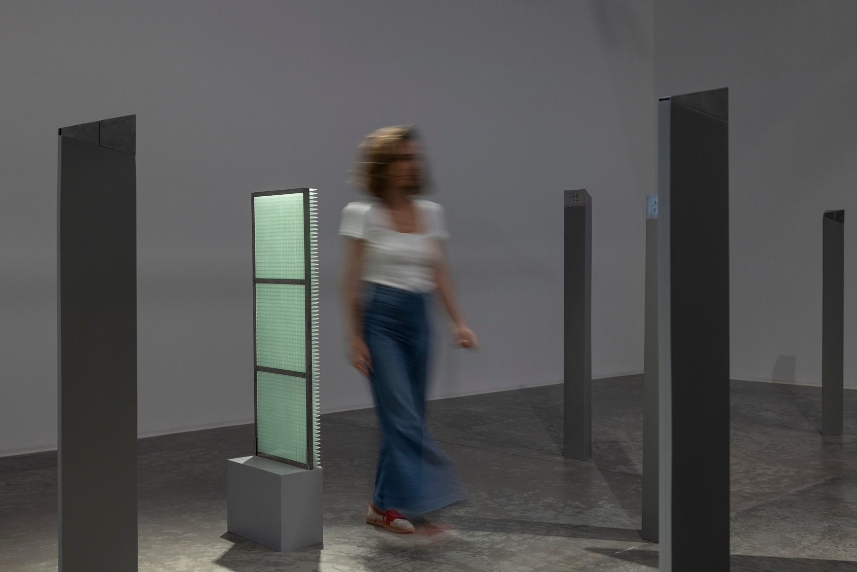 Instruments of Viewing and Obscurity, Nazgol Ansarinia, Installation view at Green Art Gallery, Dubai, 2025