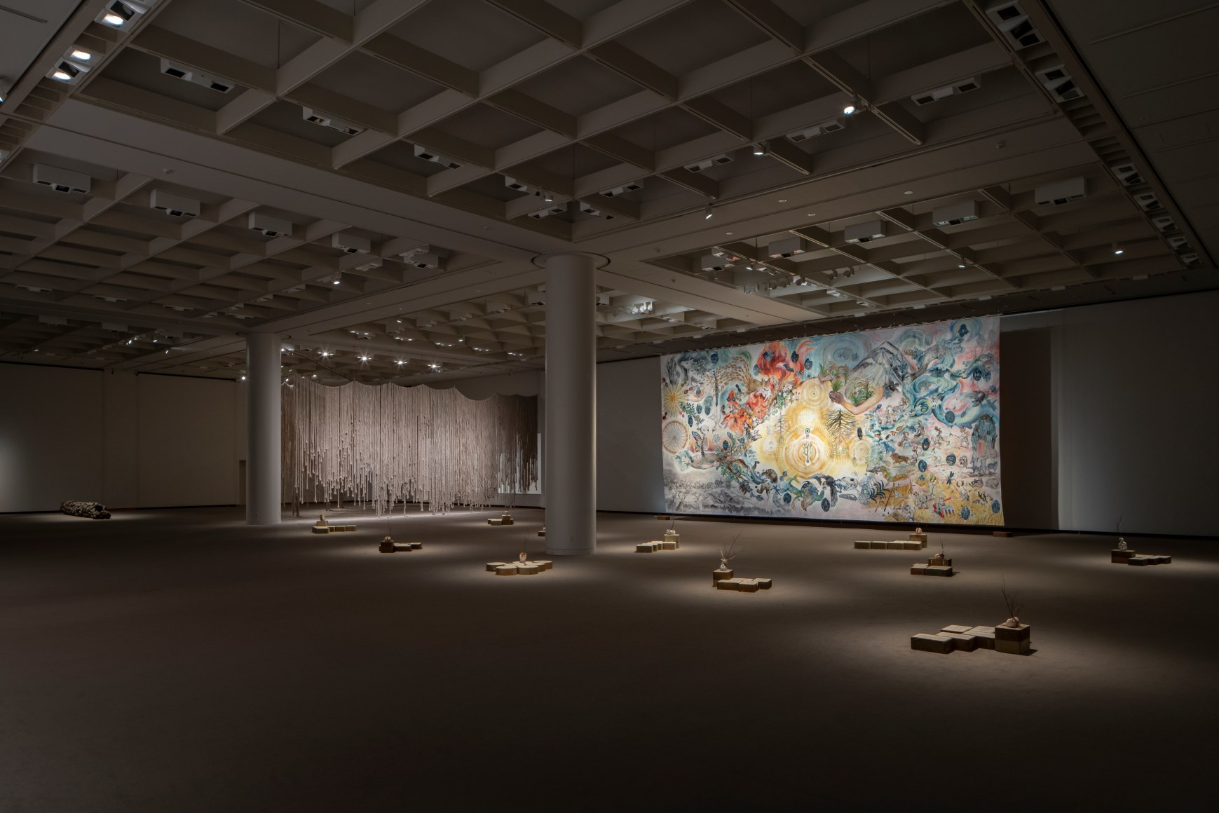 Afra Al Dhaheri, Installation view at Aichi Triennale 2025
