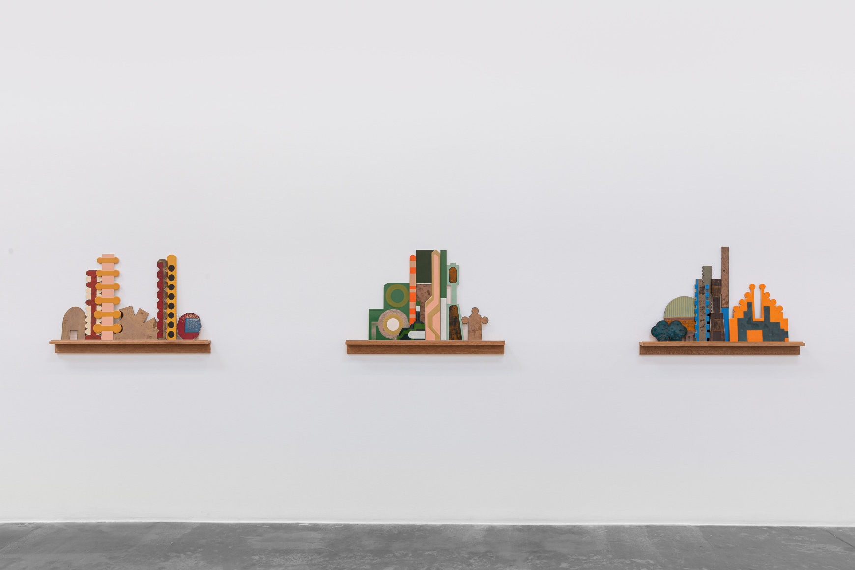 Installation view at Green Art Gallery, Dubai, 2020