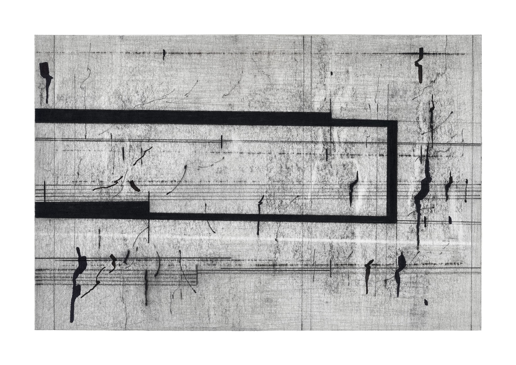 Seher Shah, Small Measures (12), 2024, Graphite and ink on paper, A4 size&nbsp;
