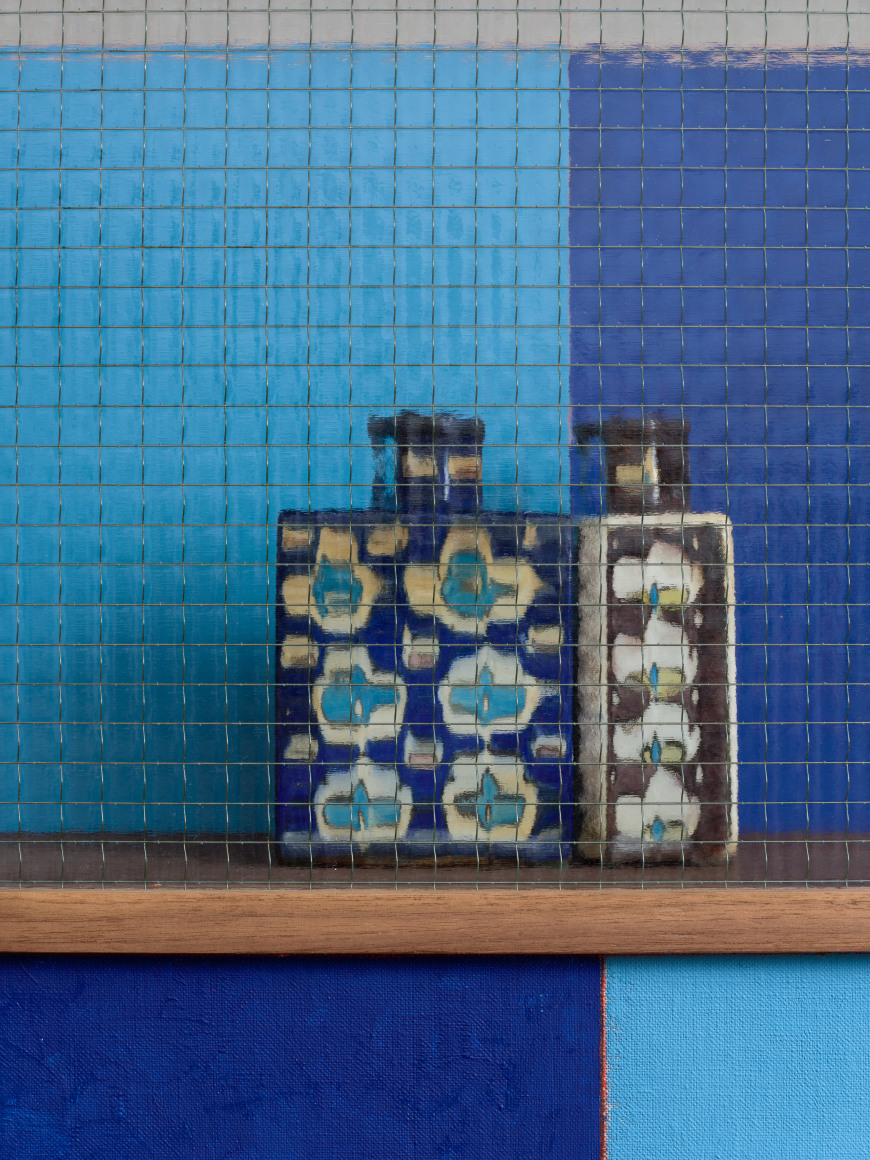 Kamrooz Aram, Domestic Composition (Semi-Detached) (detail), 2025