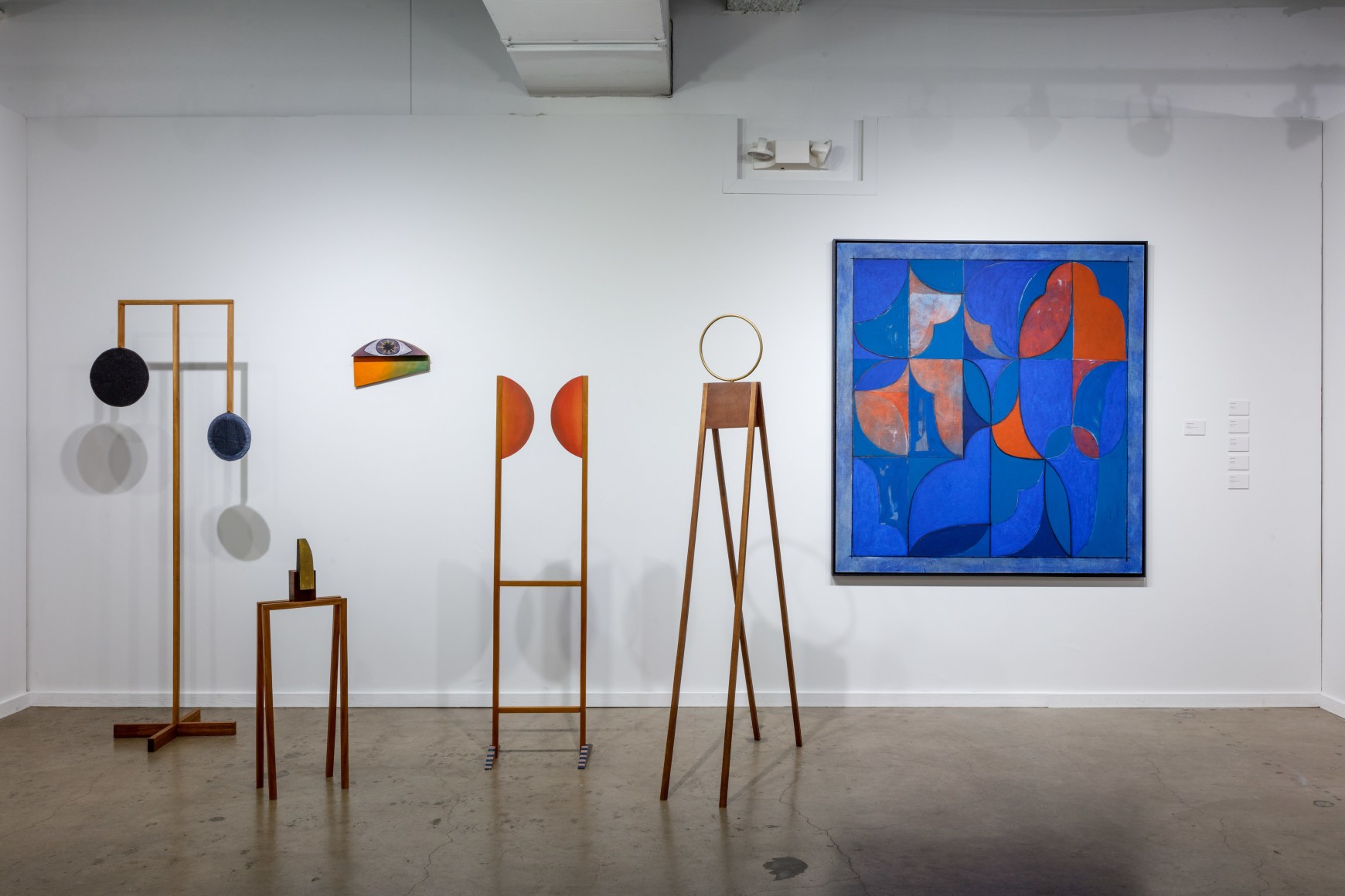 Installation view of Green Art Gallery at Dallas Art Fair 2022