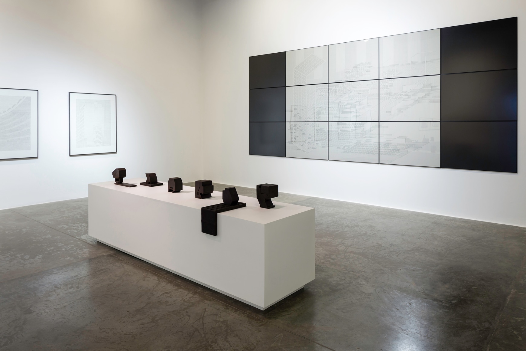 The Lightness of Mass, Seher Shah, Installation view at Green Art Gallery, Dubai, 2016