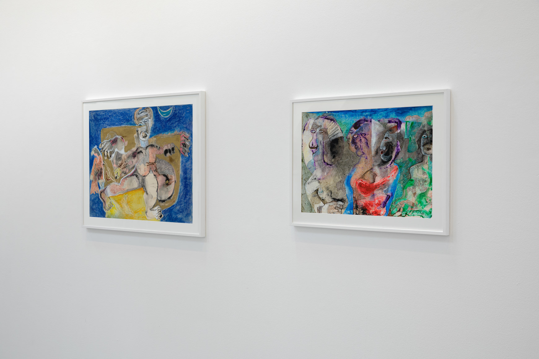 Installation view at Green Art Gallery, Dubai, 2020