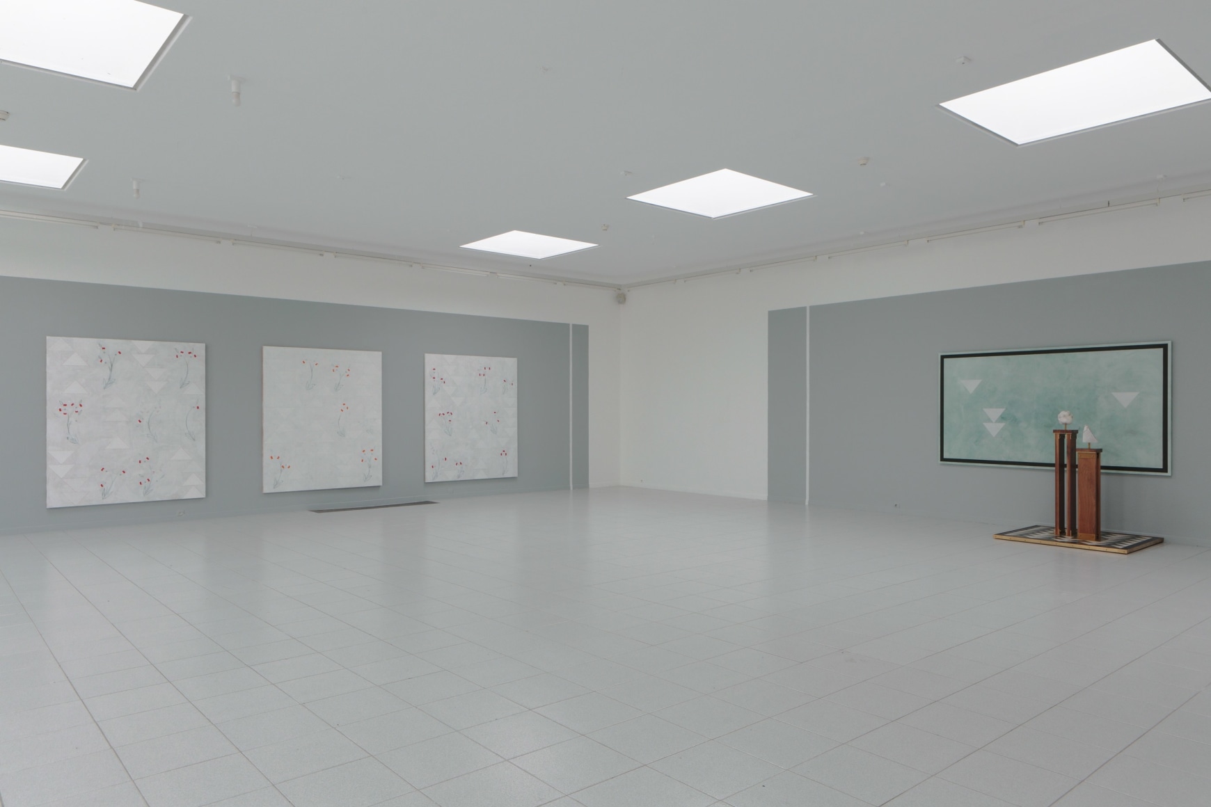 Ornament for Indifferent Architecture,&nbsp;Kamrooz Aram, Installation view at&nbsp;Museum Dhondt-Dhaenens, Deurle, Belgium,&nbsp;2017