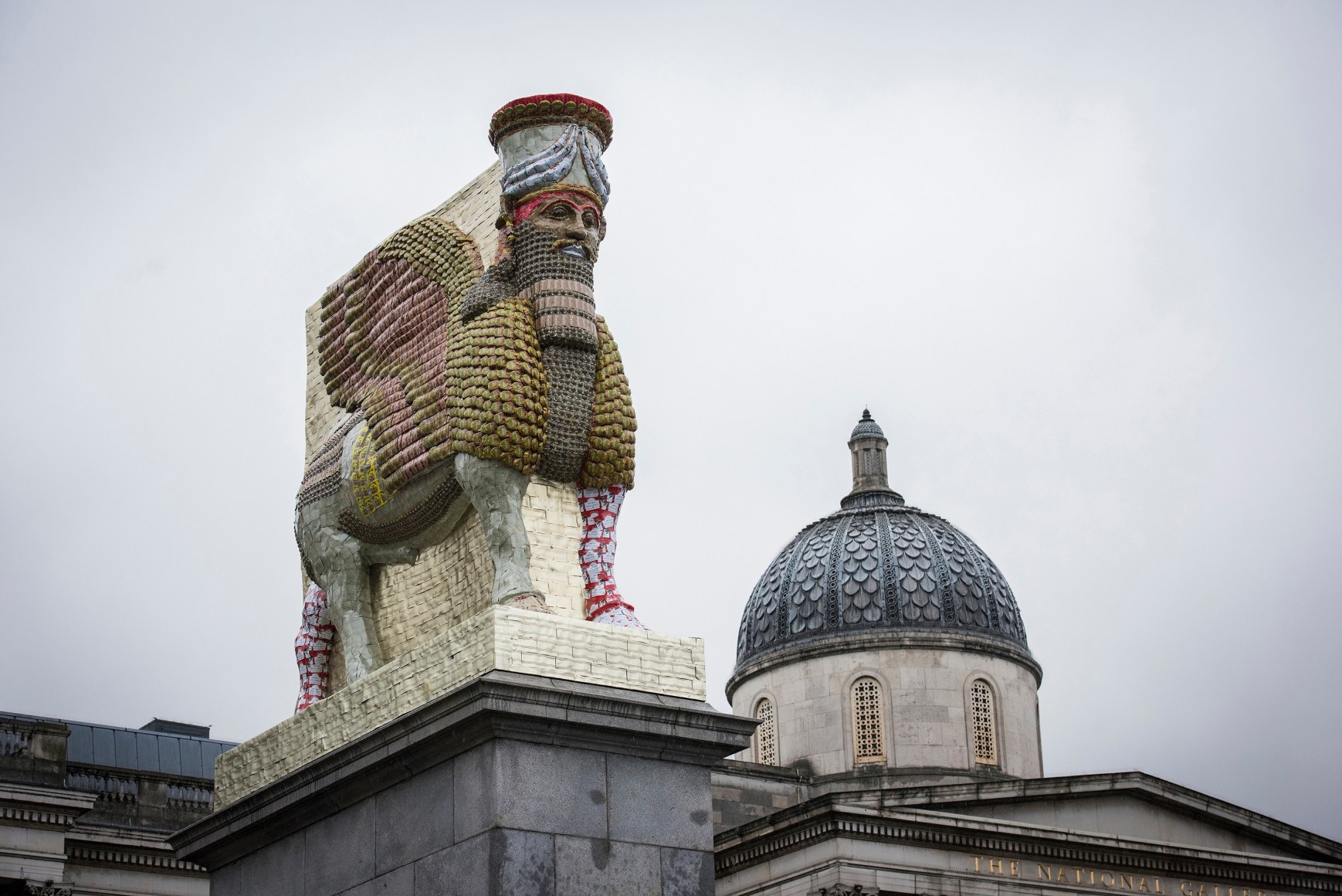 Michael Rakowitz, The invisible enemy should not exist (Lamassu of Nineveh), 2018