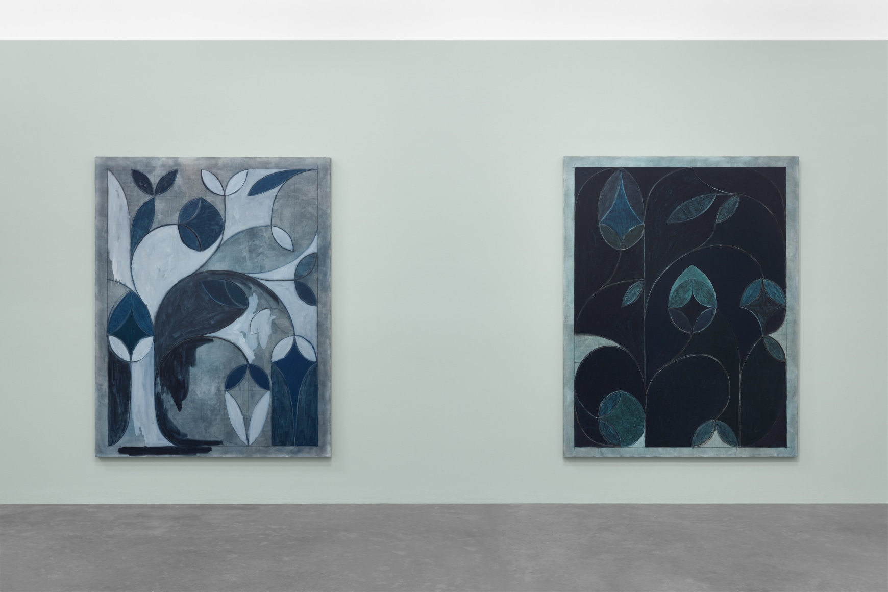 Arabesque, Kamrooz Aram, Installation view at Green Art Gallery, Dubai, 2019