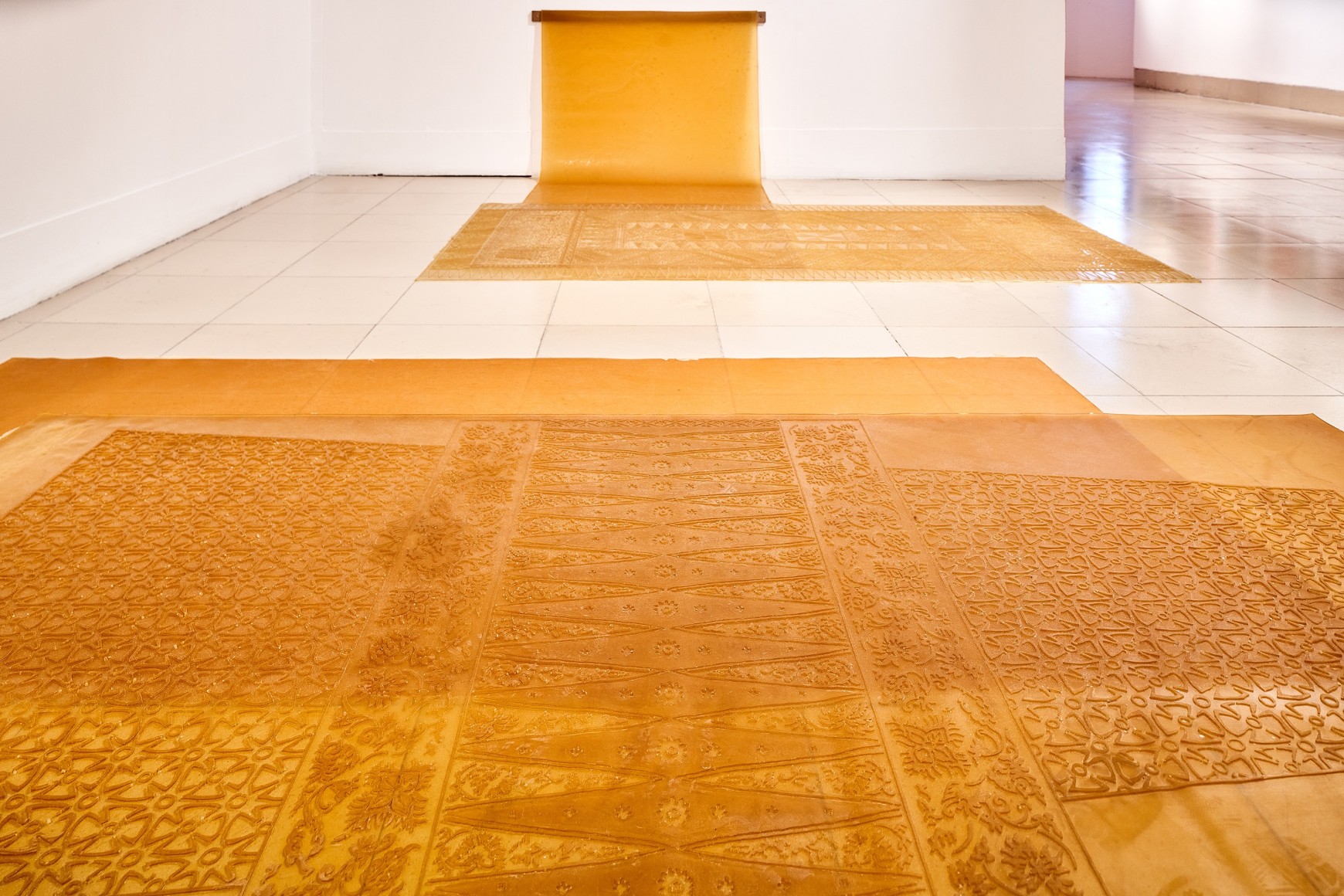 Installation view at Dhaka Art Summit, Dhaka, Bangladesh, 2020