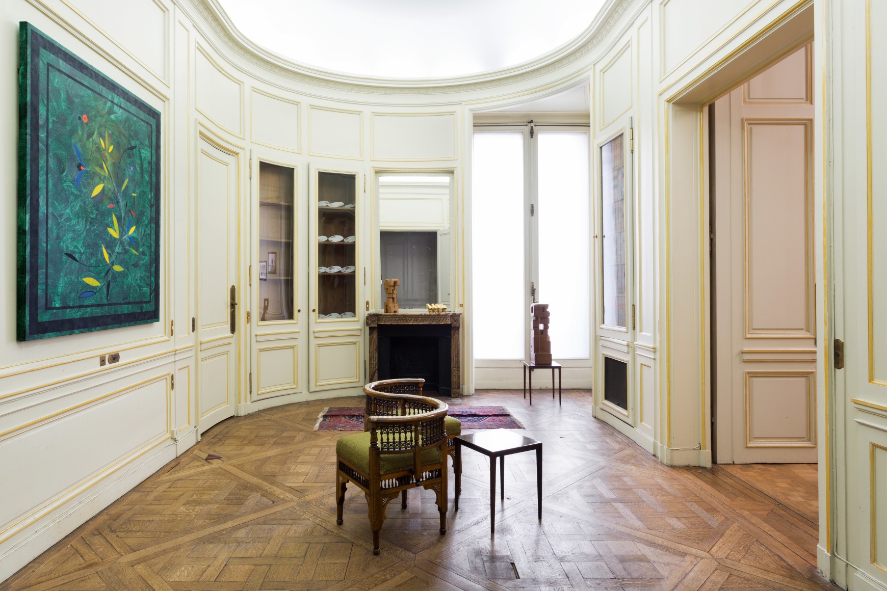 Installation view of Green Art Gallery, Dubai&nbsp;at Paris Internationale, 2016