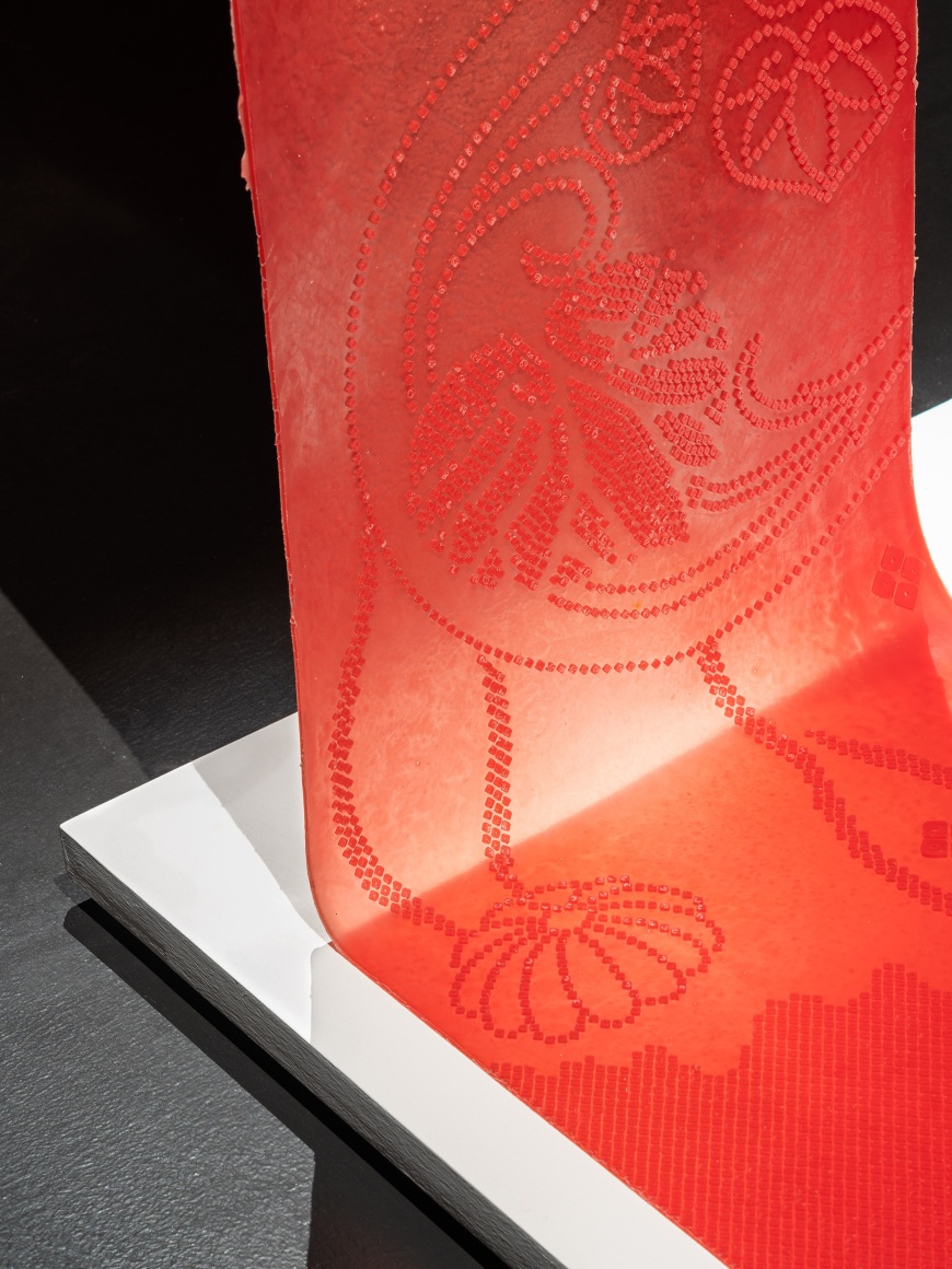 After Rain, Diriyah Contemporary Art Biennale 2024, Rossella Biscotti,&nbsp;Maiko (detail), 2022