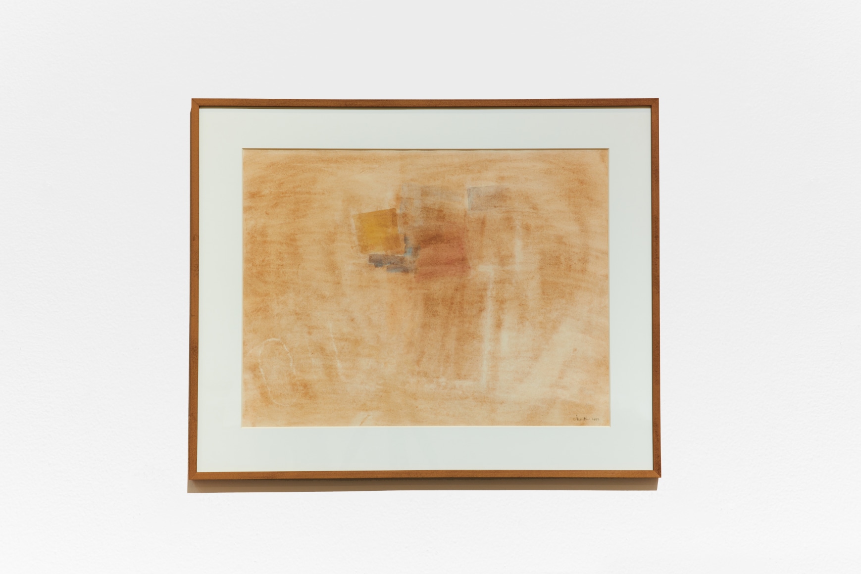 Chaouki Choukini, Lieu 6, 1992, Watercolor on paper, 48 x 63 cm