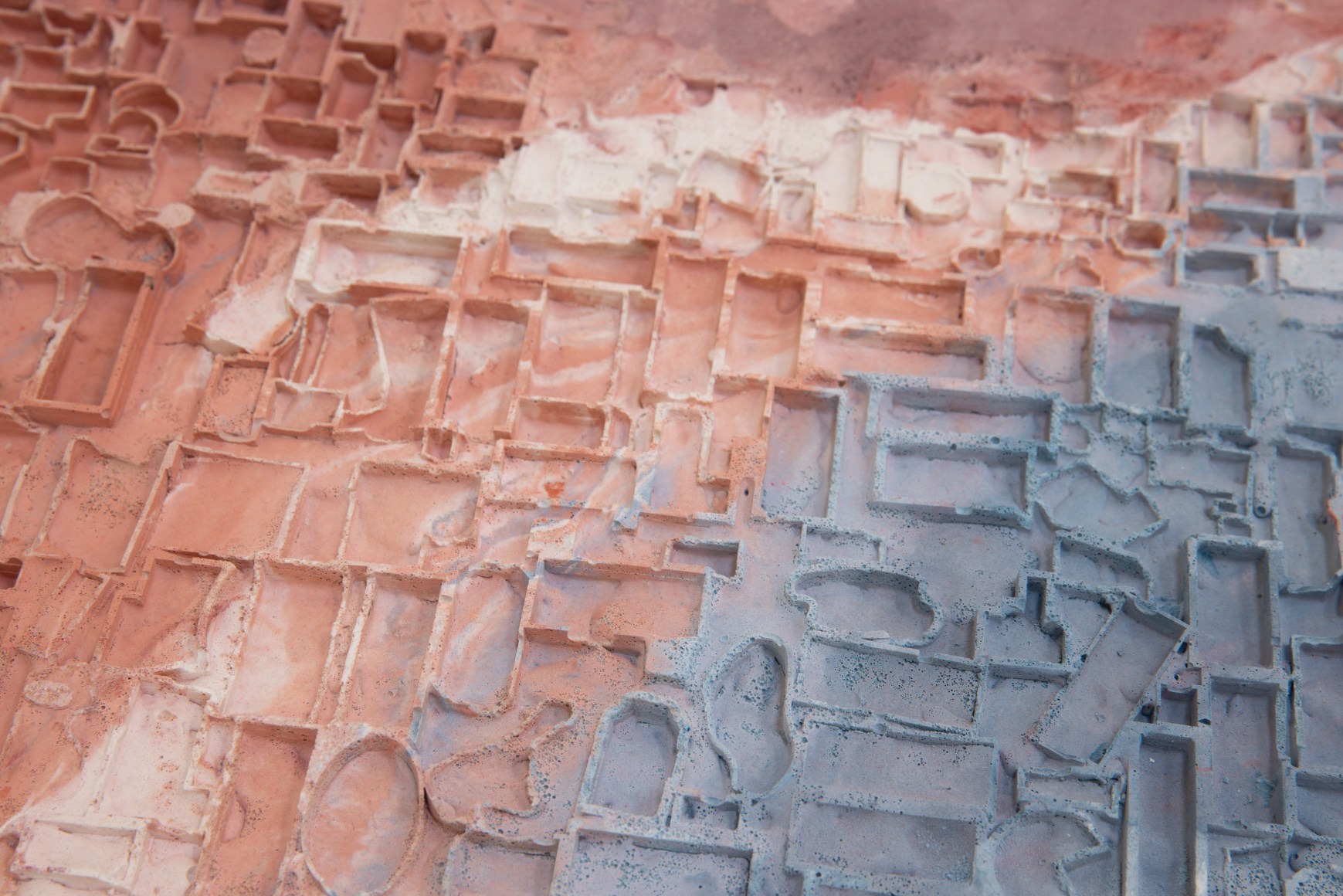 Nazgol Ansarinia, Lakes drying tides rising (detail), 2022