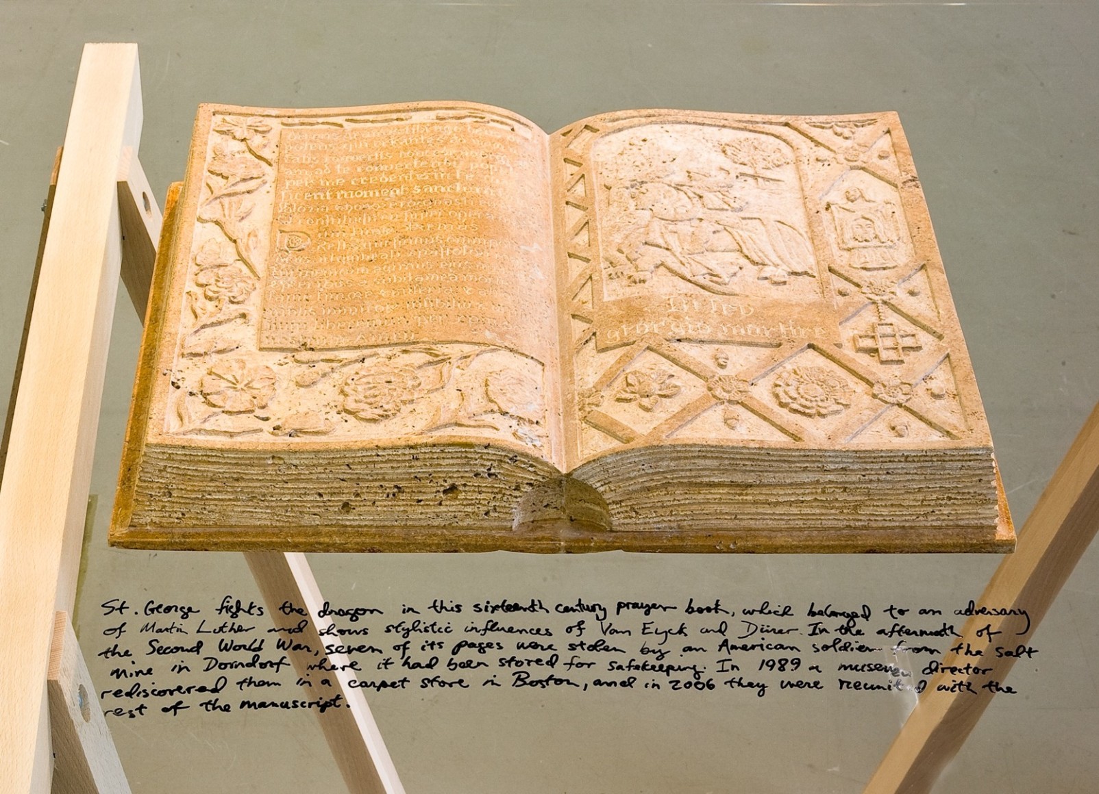 Michael Rakowitz,&nbsp;What Dust Will Rise? (Prayer Book of Duke Johann Albrecht of Mecklenburg), 2012