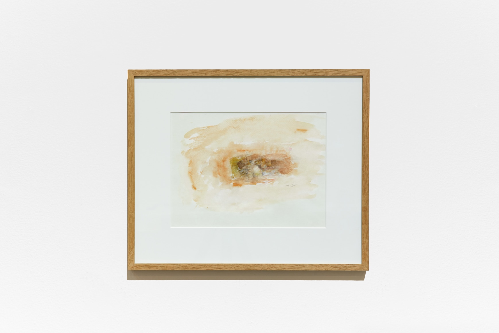 Chaouki Choukini, Desert 8, 1993, Watercolor on paper, 24 x 32 cm